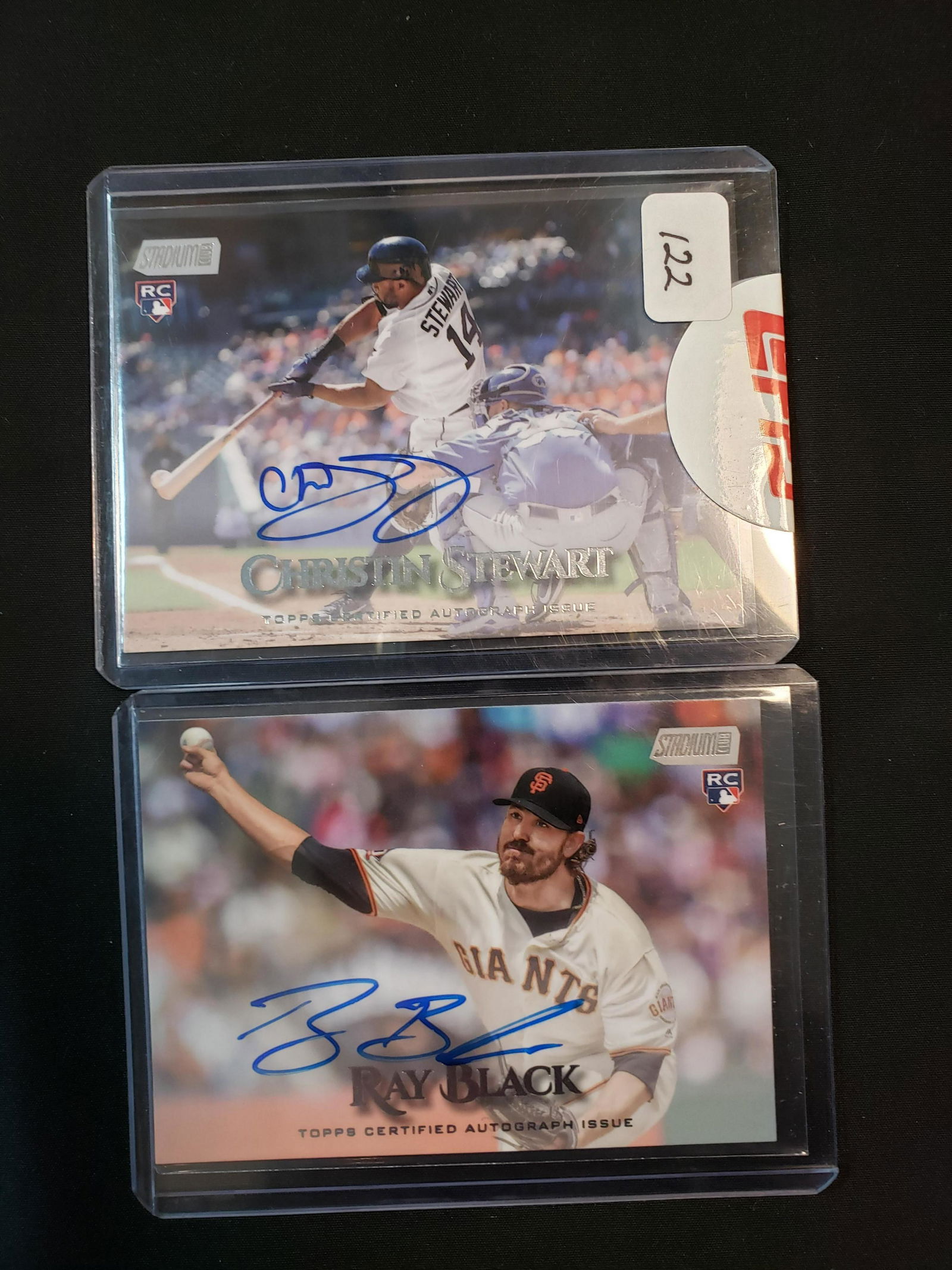 2020 TOPP STADIUM CLUB ROOKIE AUTOGRAPH LOT (1 of 1)