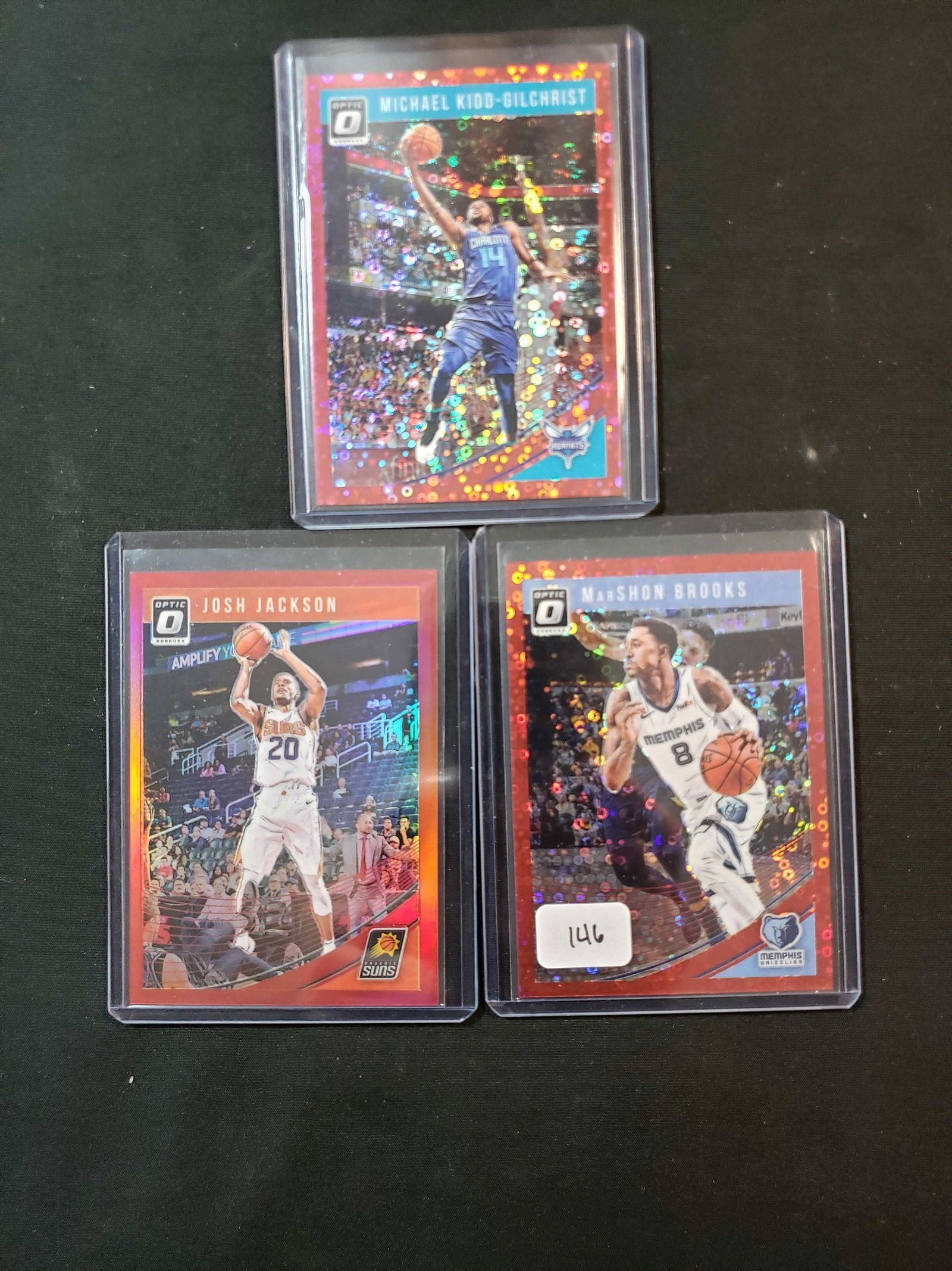 OPTIC BASKETBALL RED PRIZM LOT (1 of 1)
