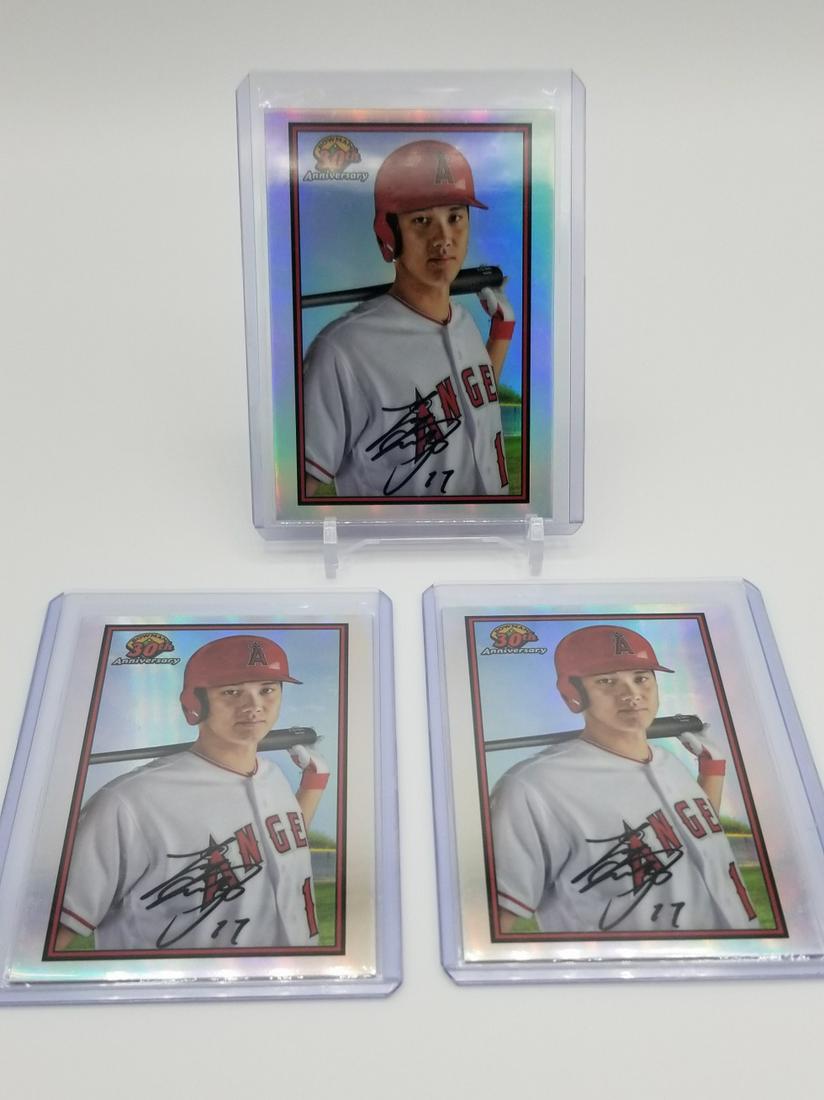 2019 Bowman 30th Anniversary Refractor Shohei Ohtani (1 of 1)