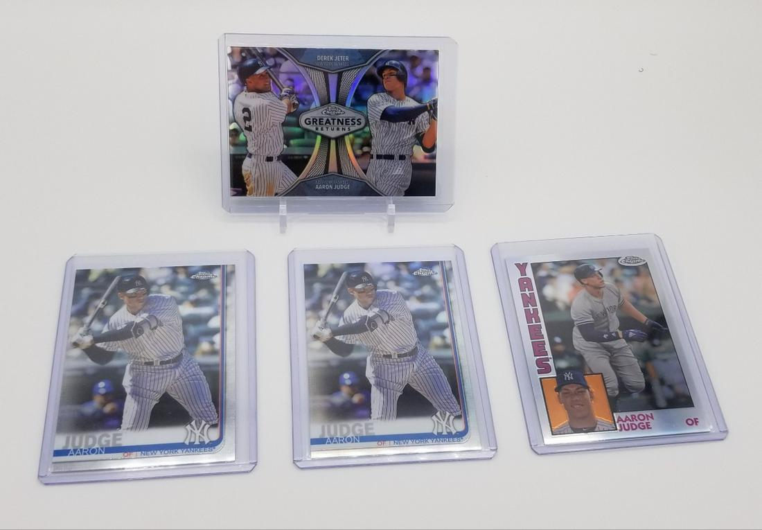 2019 Topps Chrome Aaron Judge Lot (1 of 8)
