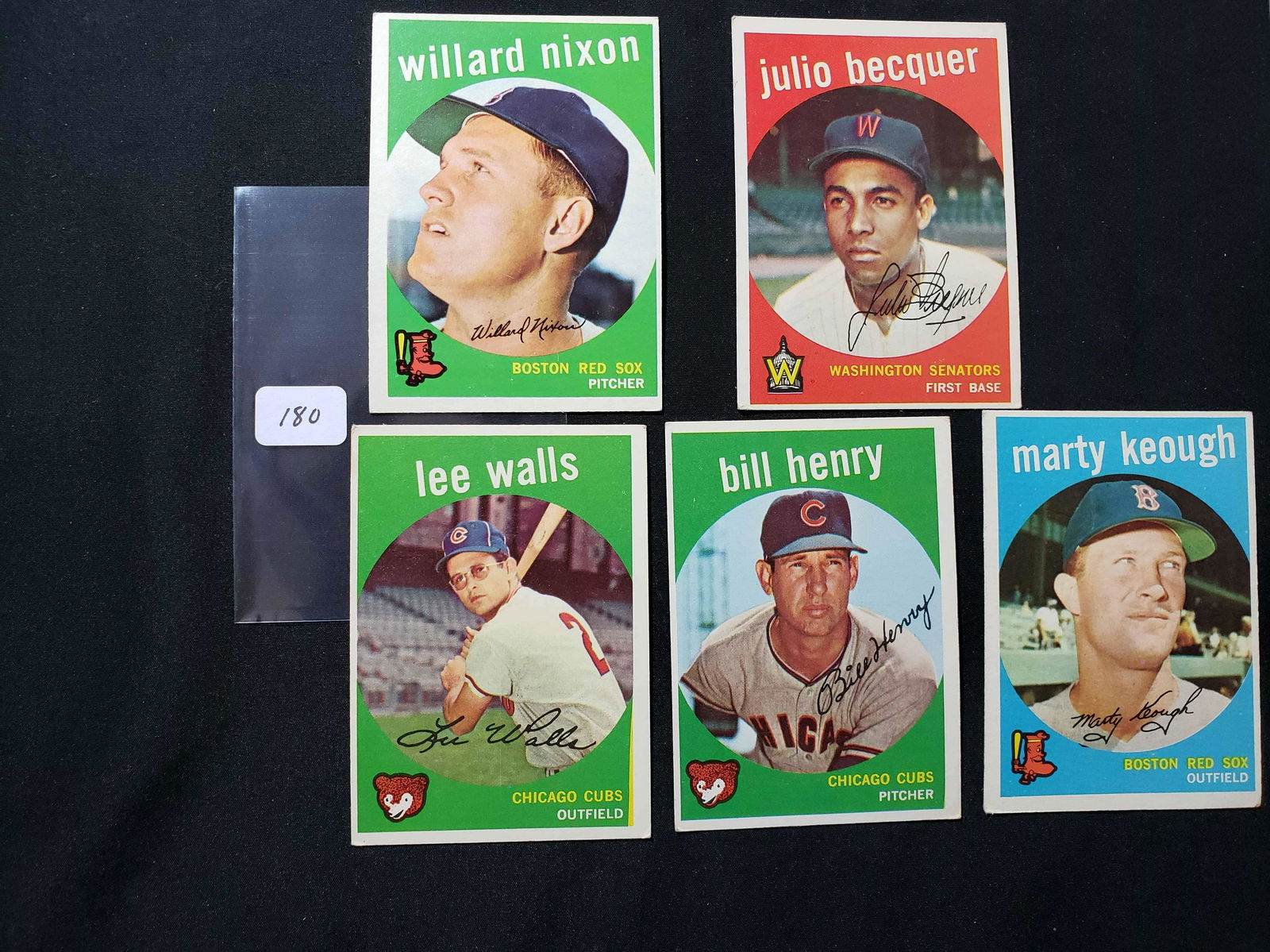 VINTAGE 1960 TOPPS BASEBALL CARDS LOT (1 of 1)