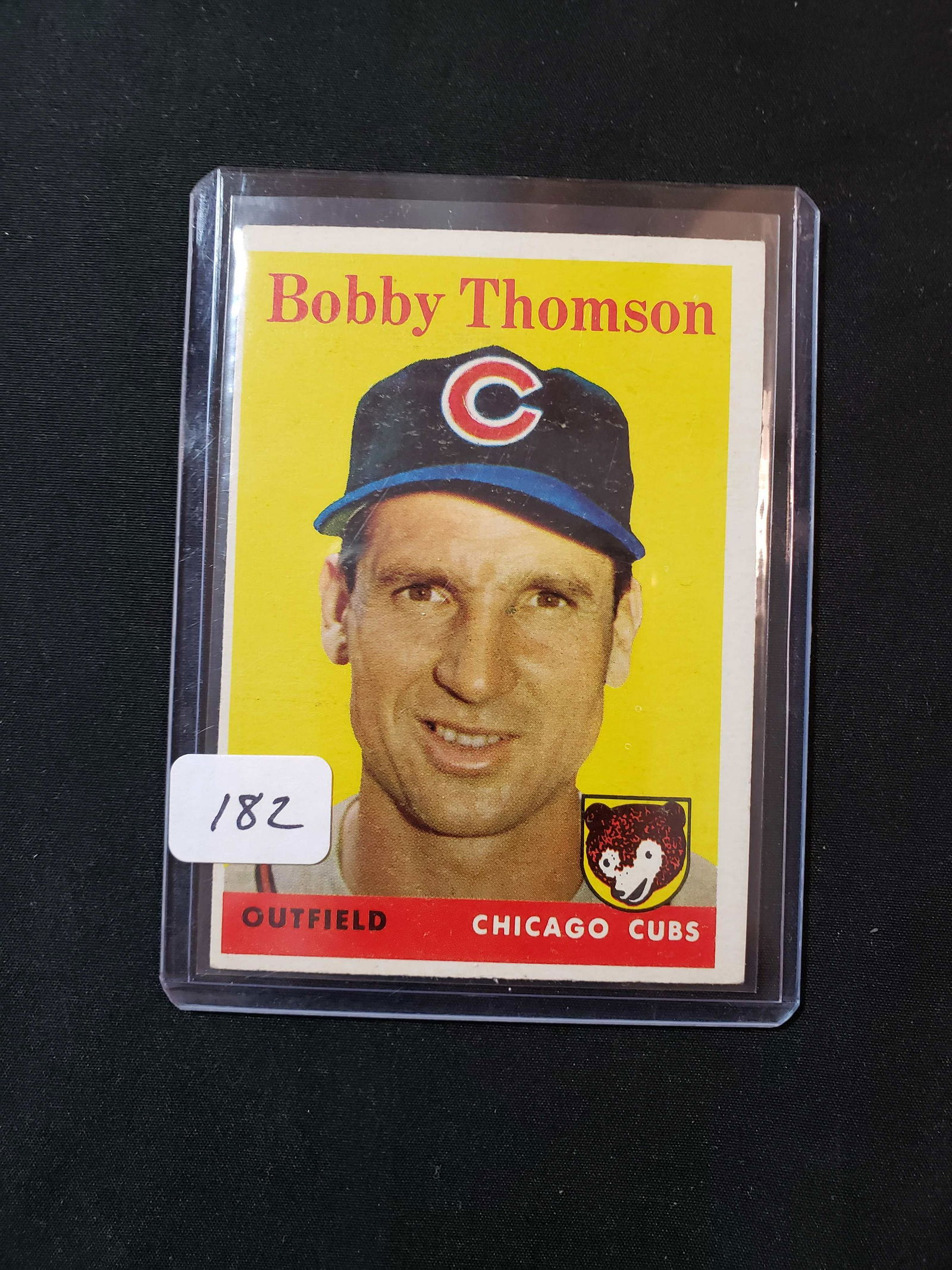 1958 TOPPS BOBBY THOMSON CARD #430 (1 of 1)