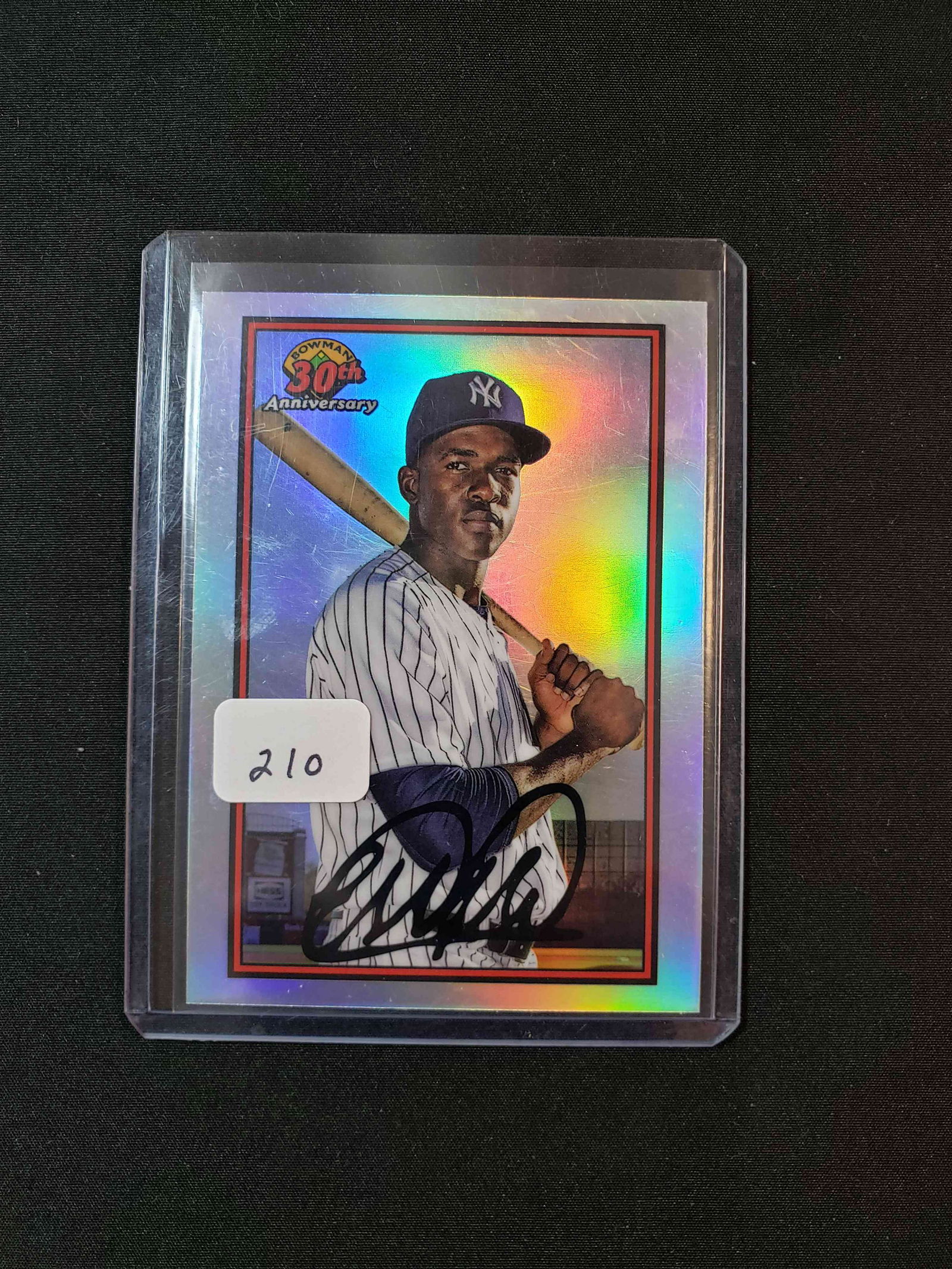 2019 BOWMAN BASEBALL 30TH ANNIV. REFRACTOR (1 of 1)