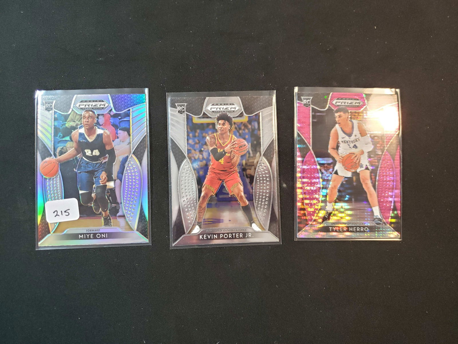 2019 PRIZM DRAFT PICKS ROOKIE CARD LOT (1 of 1)
