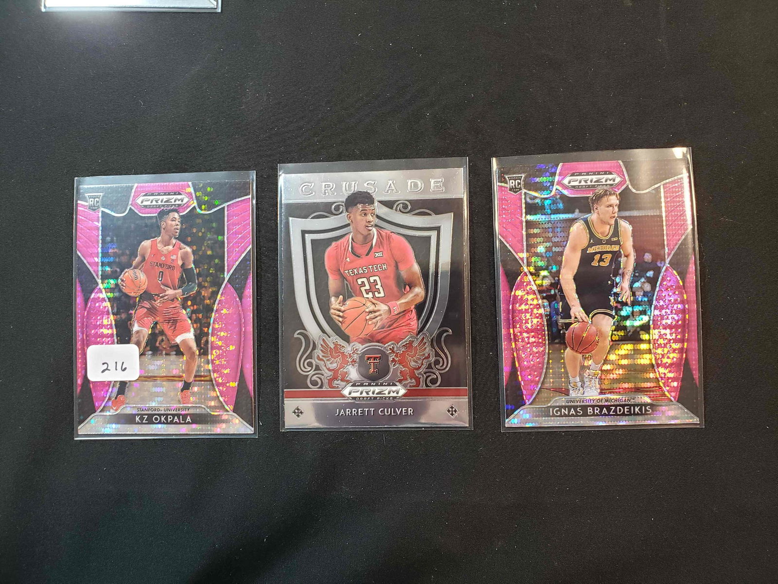 2019 PRIZM DRAFT PICKS ROOKIE CARD LOT (1 of 1)