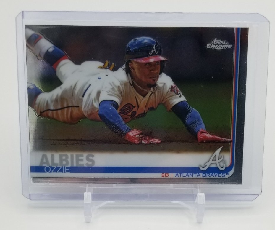 2019 Topps Chrome Ozzie Albies (1 of 2)