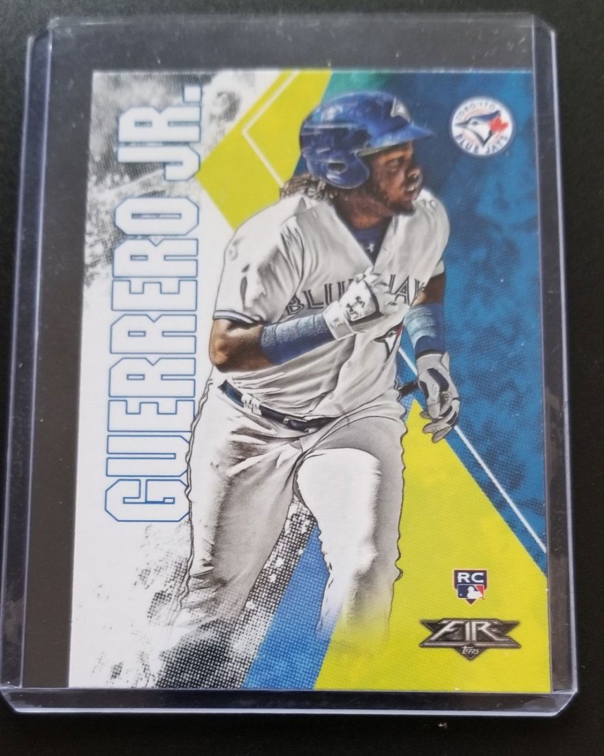 2019 Topps Fire Vladimir Guerrero Jr RC (1 of 1)
