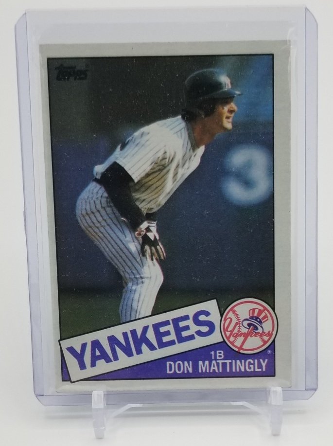 1985 Topps Don Mattingly 2nd year card (1 of 1)
