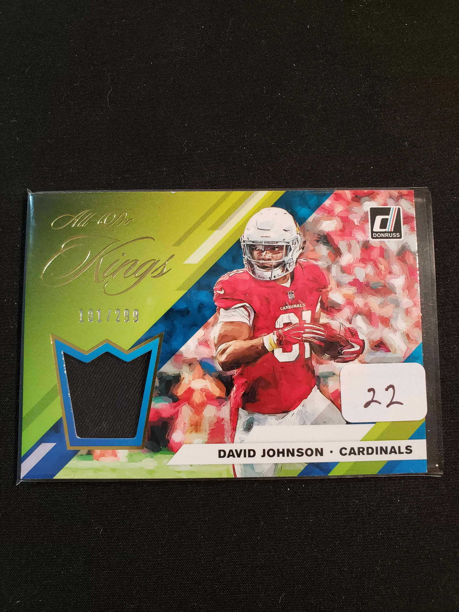 ALL-PRO KINGS NFL FOOTBALL JERSEY CARD (1 of 1)