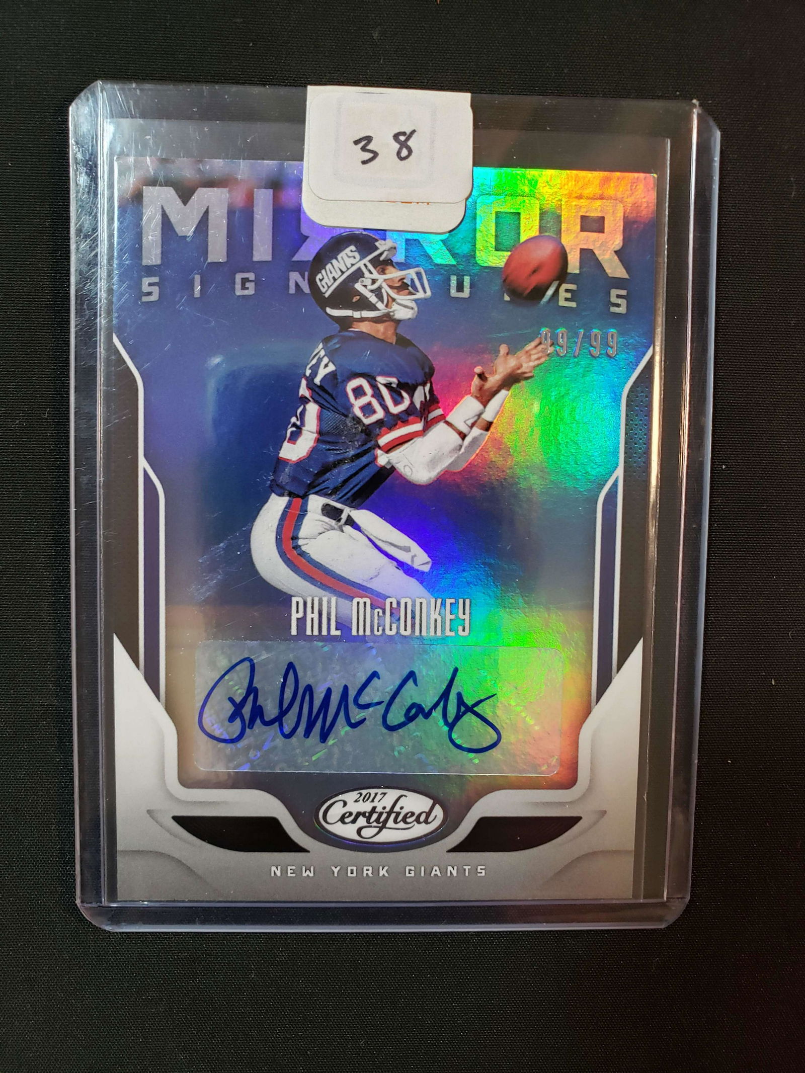2017 CERTIFIED FOOTBALL MIRROR SIGNATURES 99/99 (1 of 1)