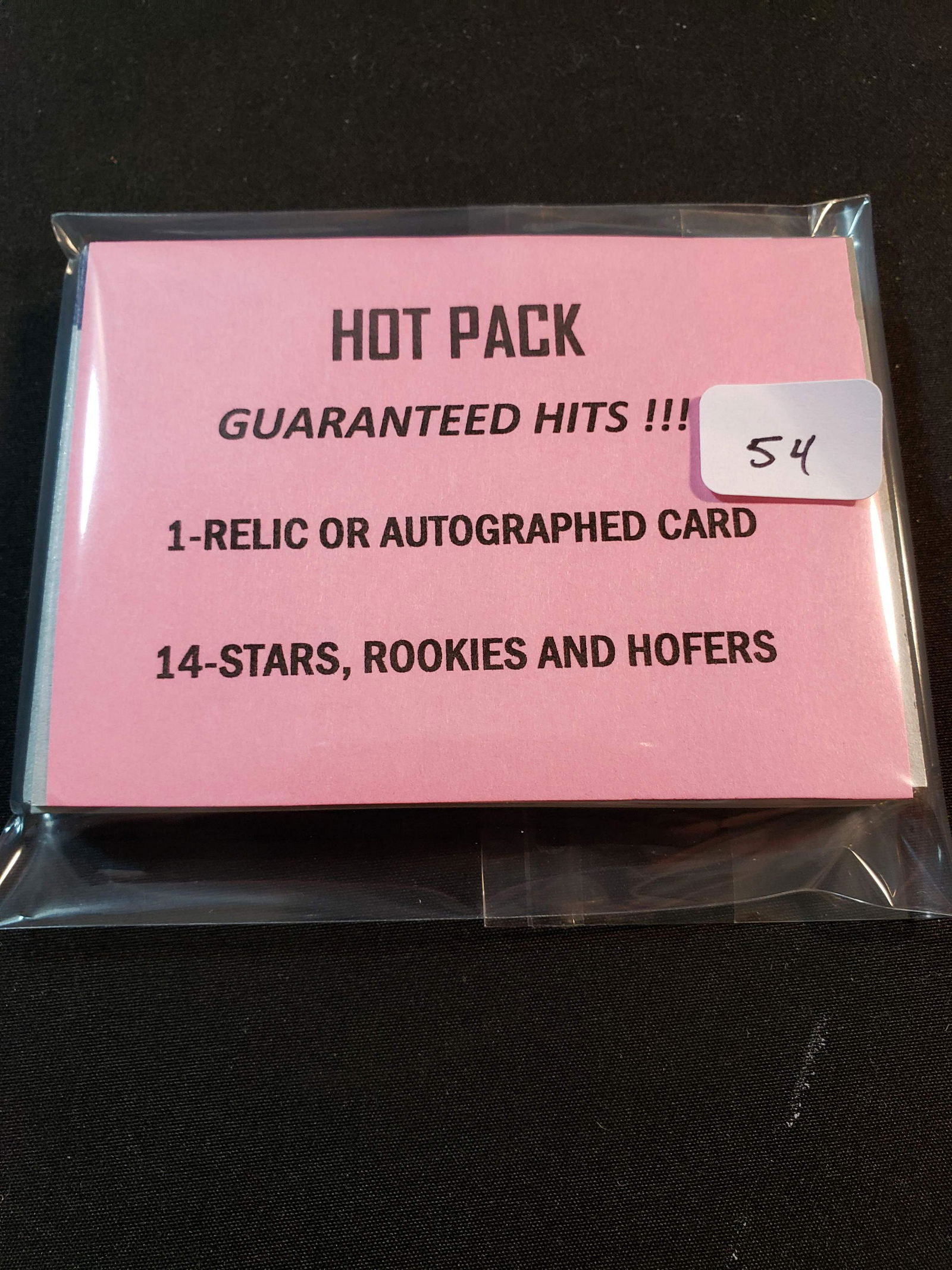 HOT PACK WITH 1 HIT PER PACK ON AVERAGE (1 of 1)