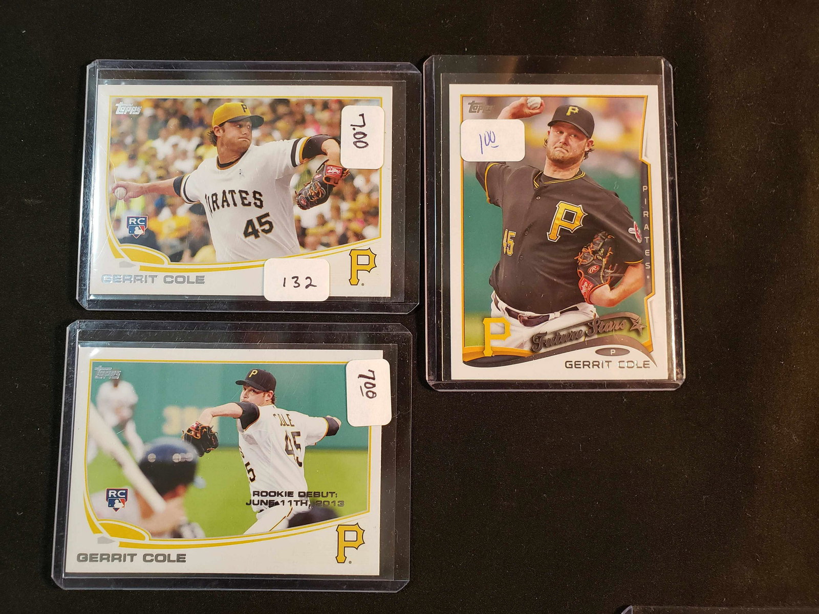 GERRIT COLE ROOKIE AND ROOKIE DEBUT CARDS (1 of 1)