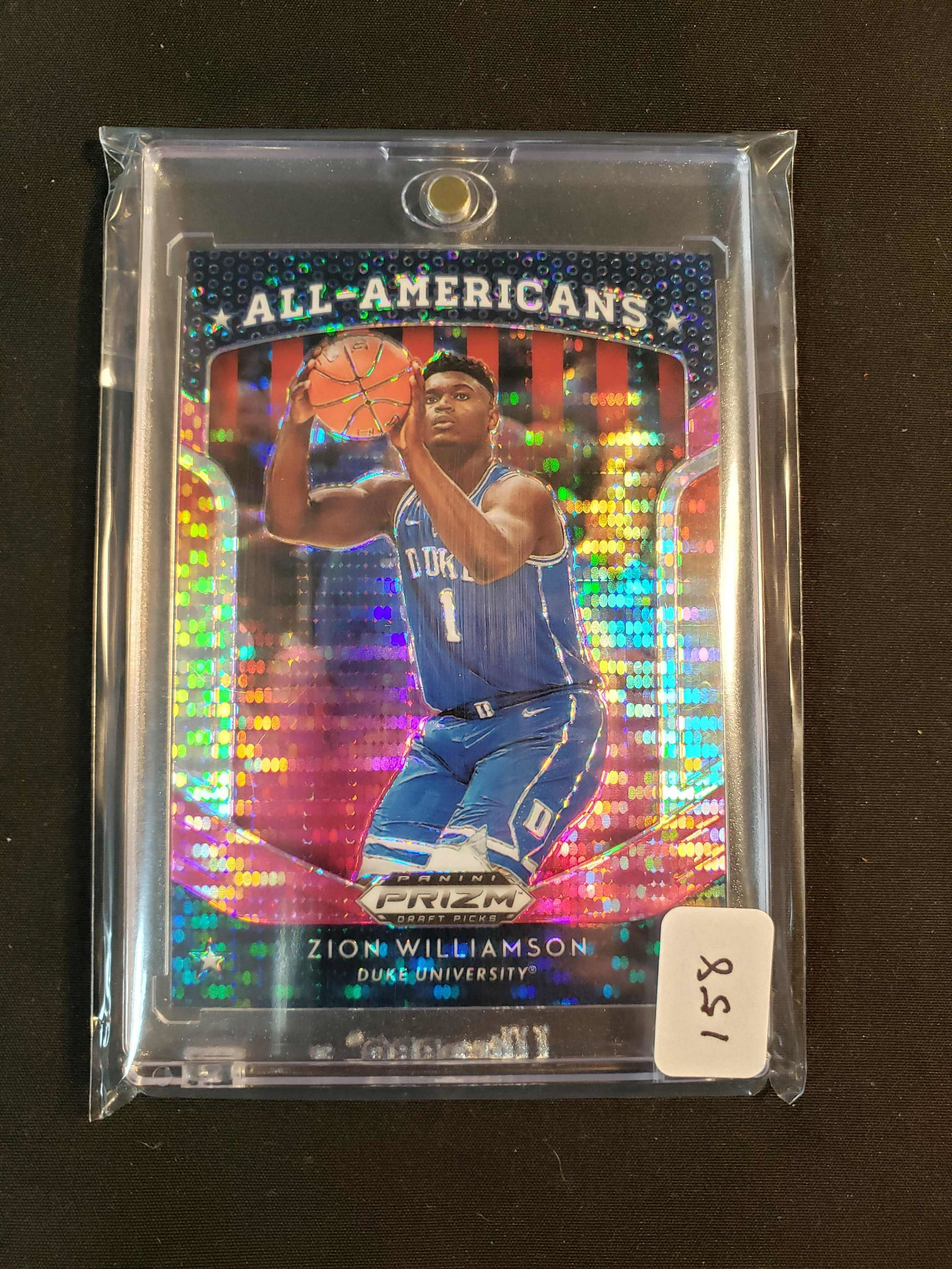 PRIZM DRAFT PICKS ZION WILLIAMSON PINK PULSAR (1 of 2)