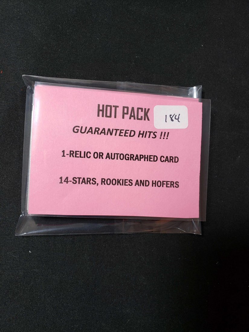 HOT PACK WITH 1 HIT PER PACK ON AVERAGE (1 of 1)