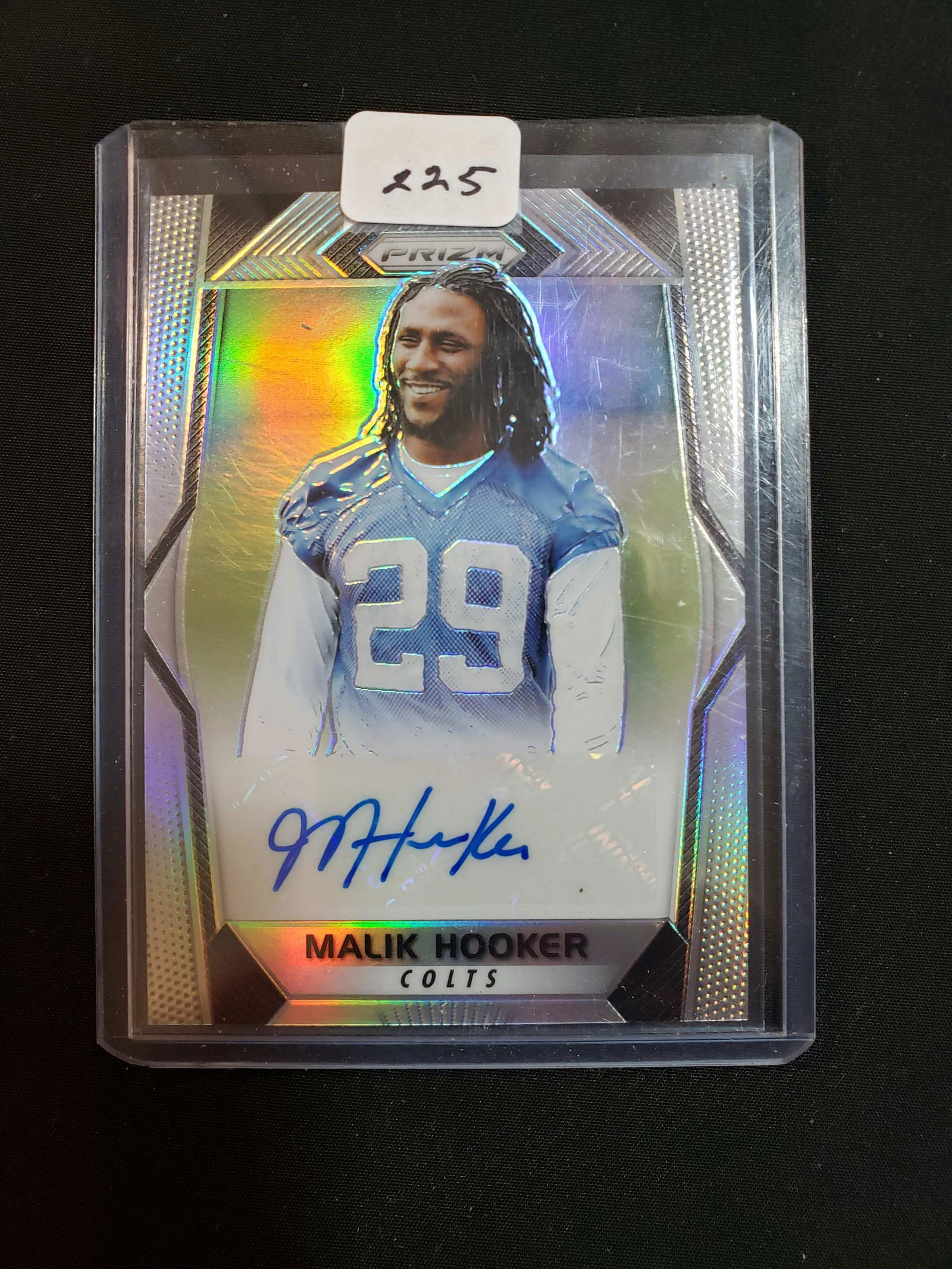 PANINI PRIZM FOOTBALL SILVER PRIZM AUTO (1 of 1)