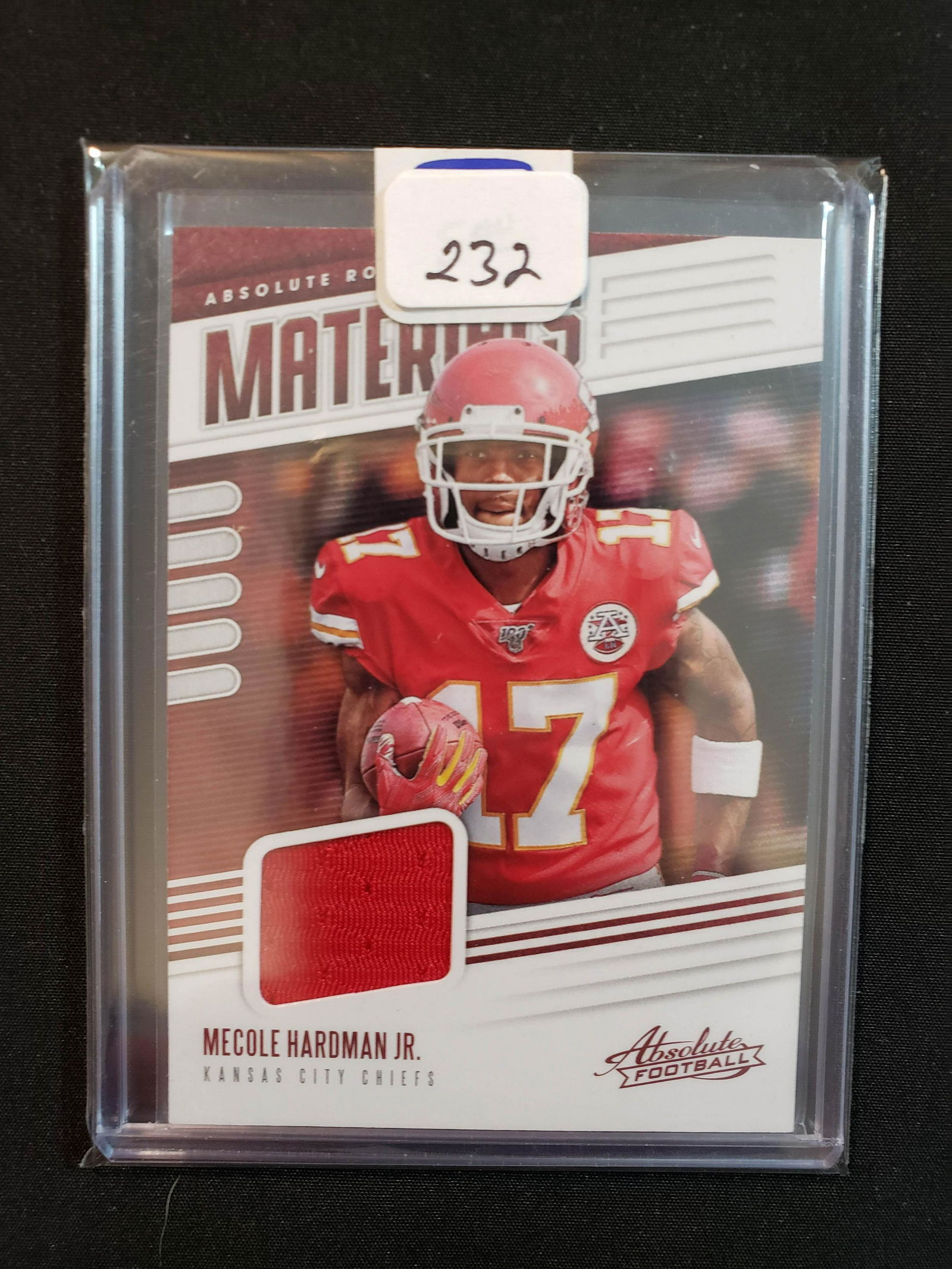 MECOLE HARDMAN CHIEFS ROOKIE MATERIALS (1 of 1)