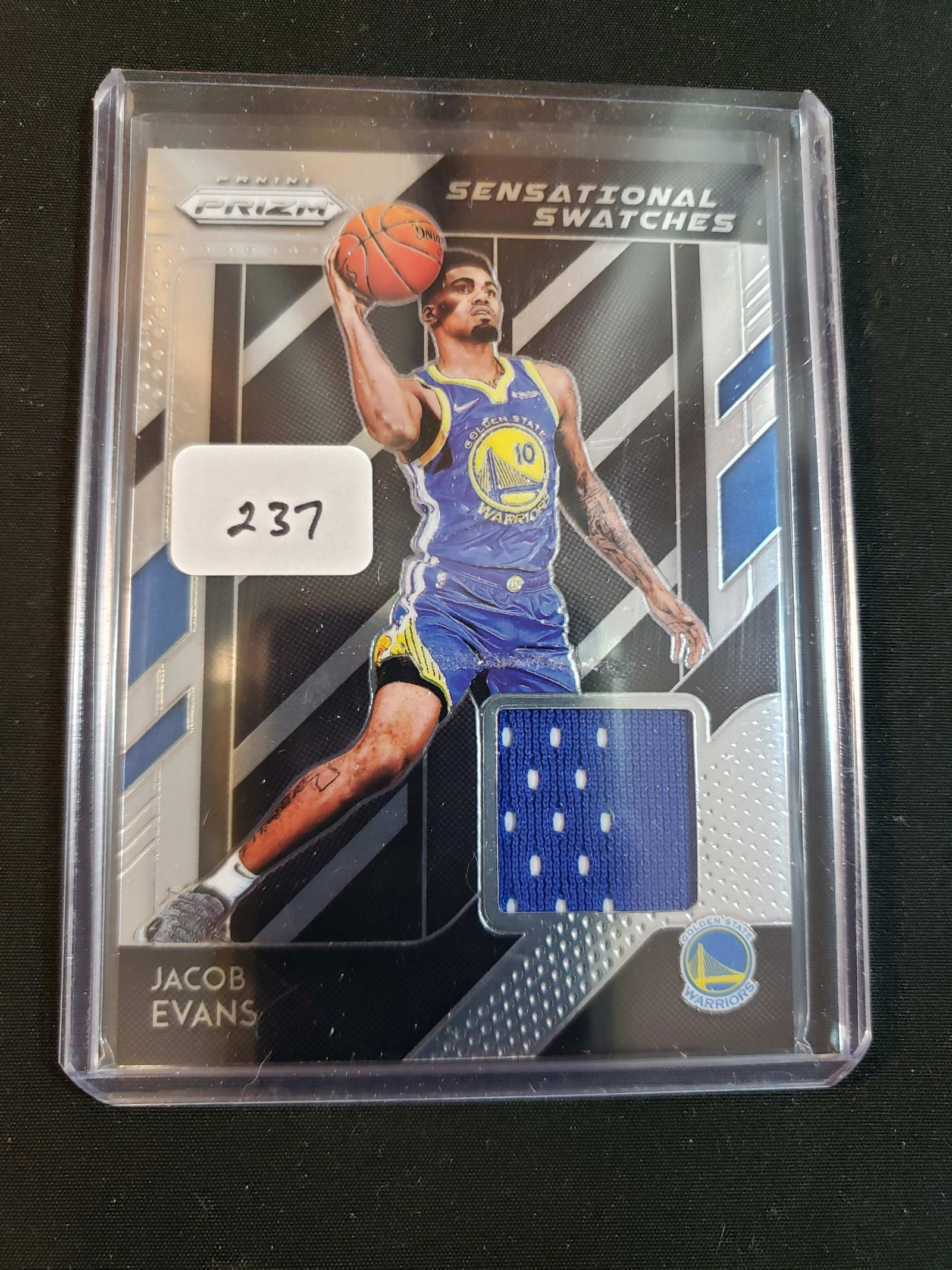 PANINI PRIZM BASKETBALL GAME USED JERSEY CARD (1 of 1)