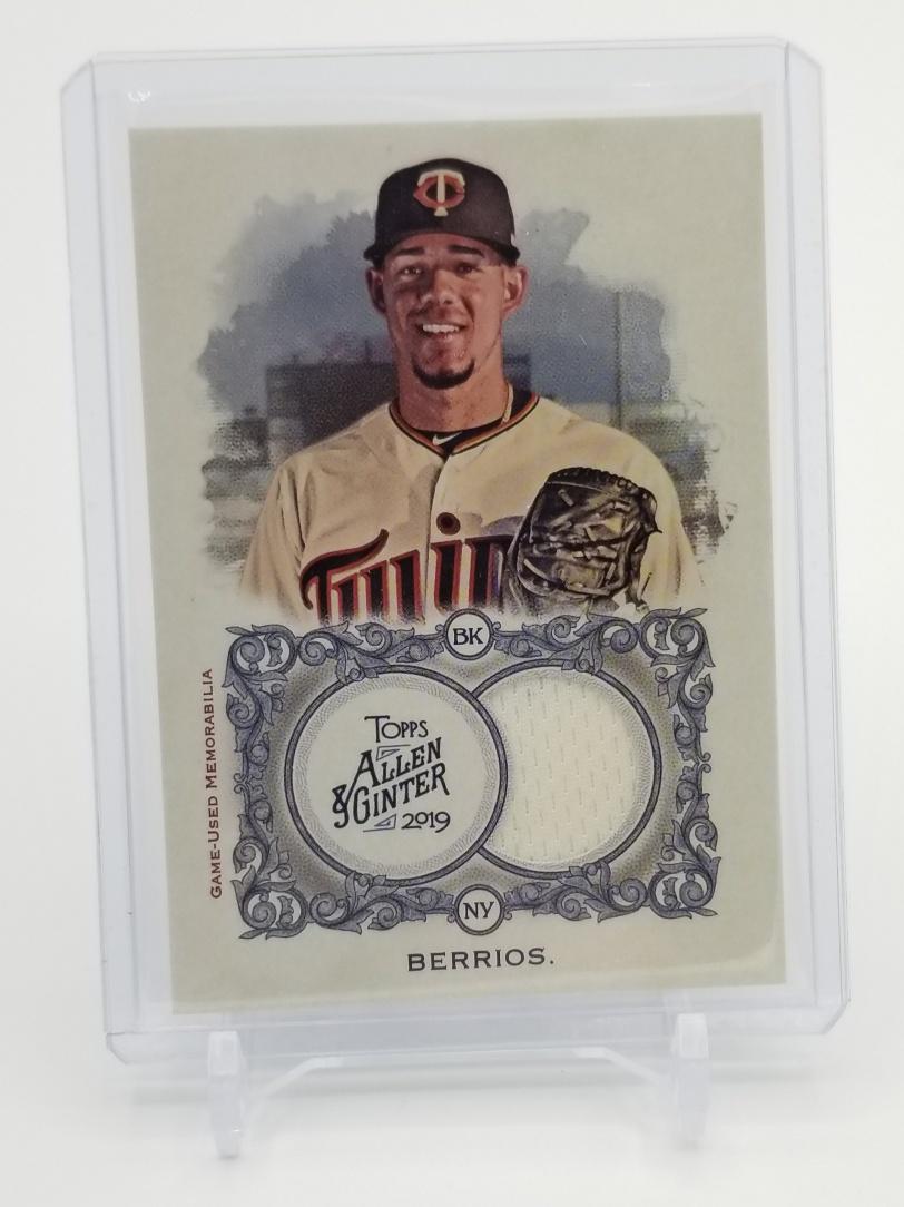 2019 Allen & Ginter Jose Berrios Jersey Relic (1 of 2)
