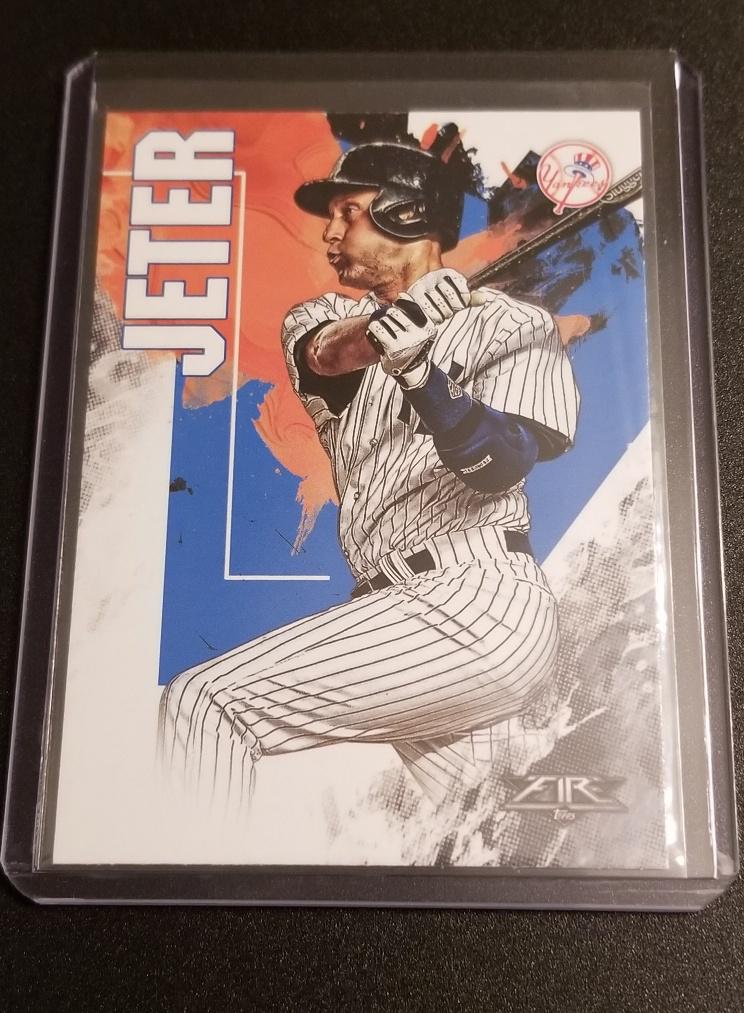2019 Topps Fire Derek Jeter (1 of 2)