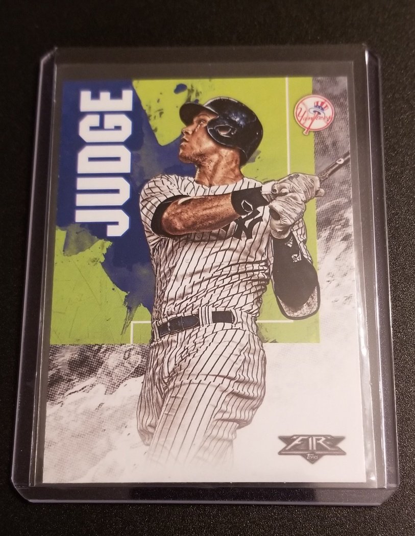 2019 Topps Fire Aaron Judge (1 of 2)