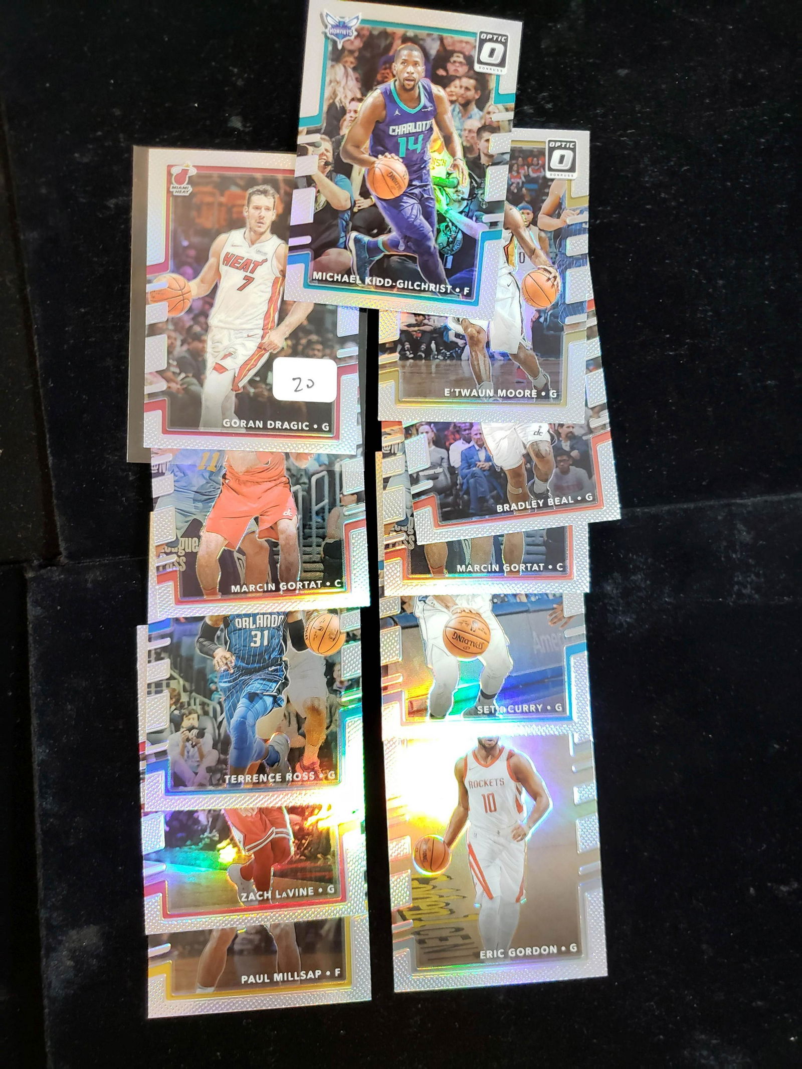 PANINI PRIZM BASKETBALL SHORT PRINT COLORED PRIZMS (1 of 1)