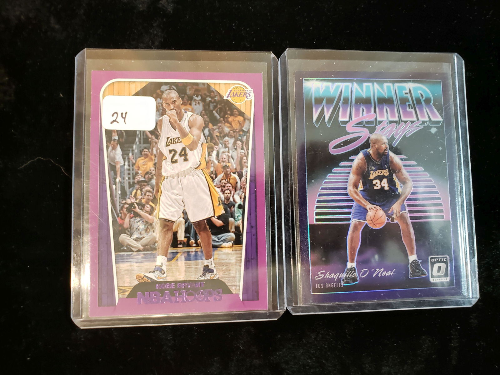 KOBE BRYAND AND SHAQUILLE O'NEAL LAKERS CARDS (1 of 1)
