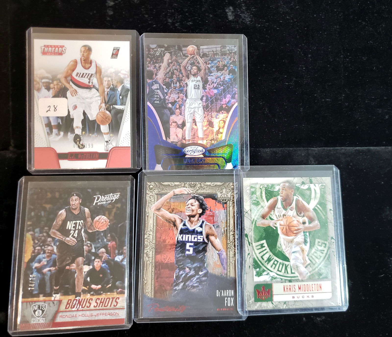 NBA BASKETBALL SERIAL NUMBERED SHORT PRINTS (1 of 1)