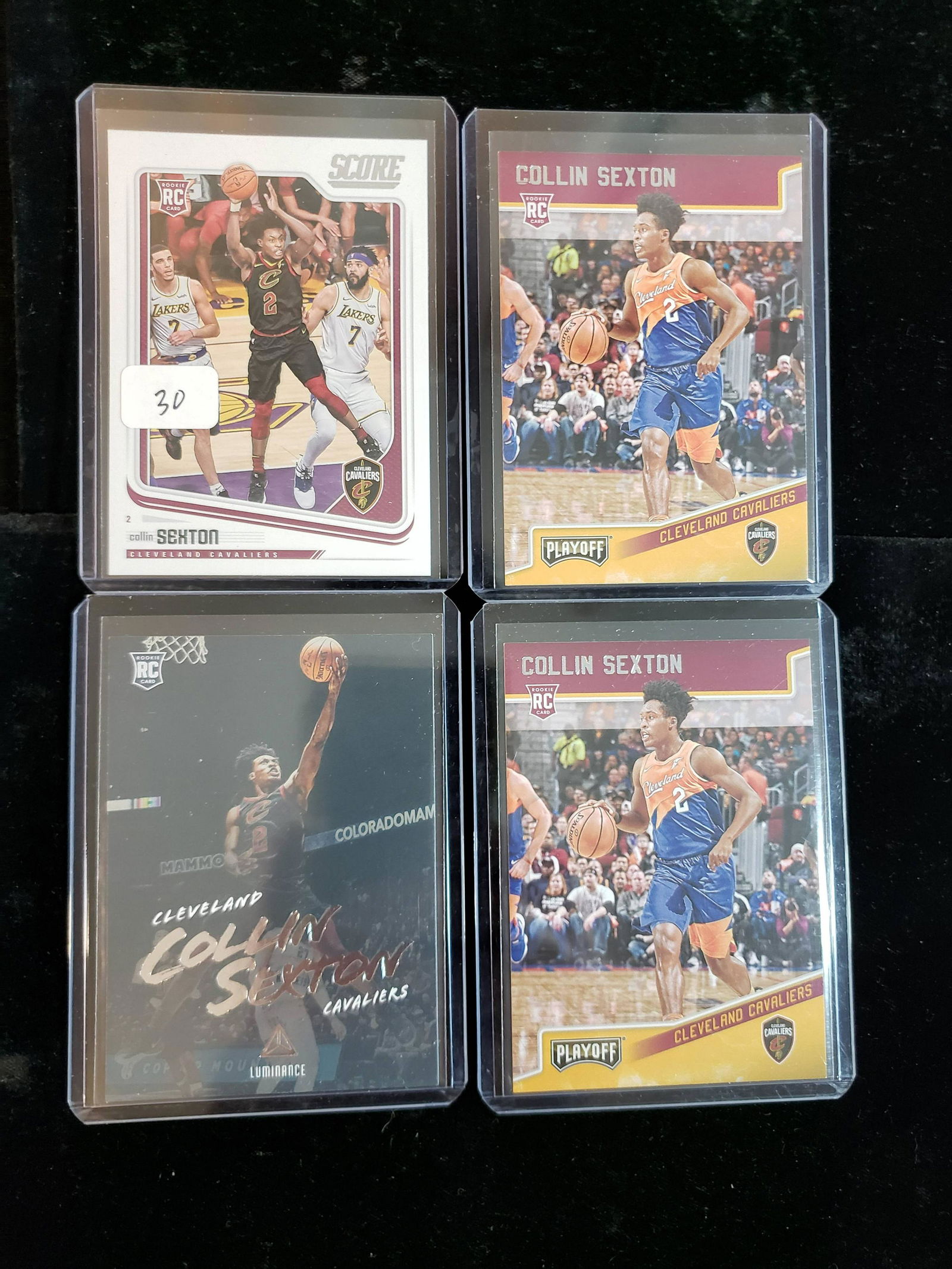 COLLIN SEXTON CLEVELAND CAVALIERS ROOKIE CARDS (1 of 1)