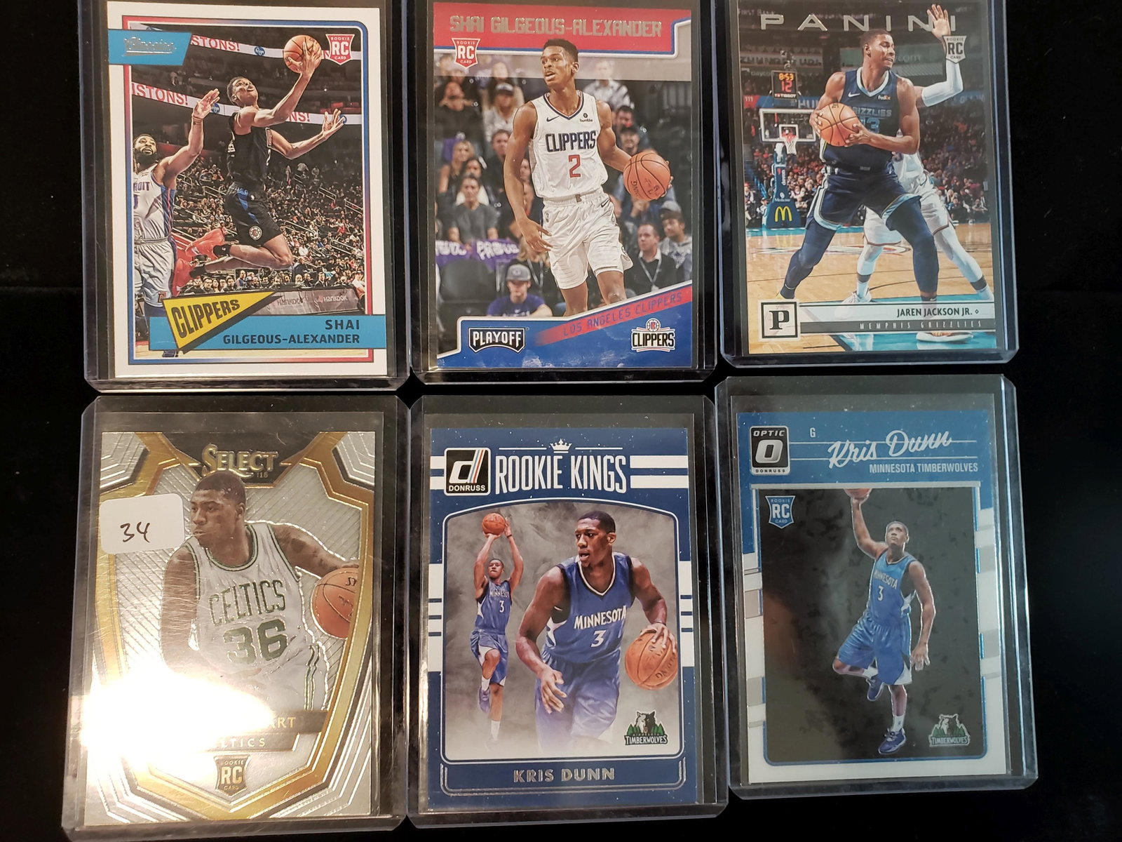 NBA BASKETBALL ROOKIE CARDS (1 of 1)