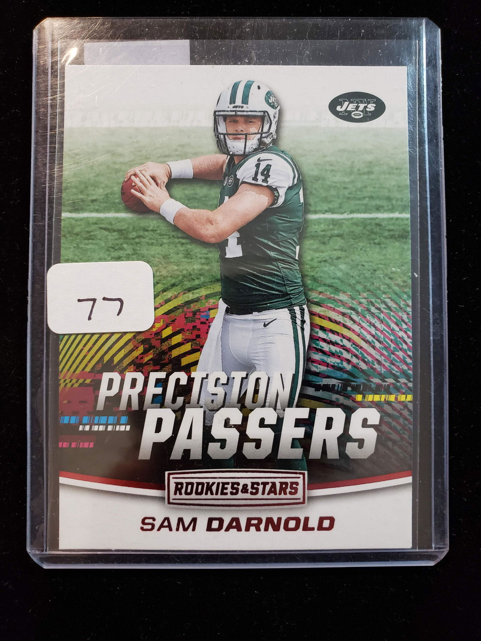 SAM DARNOLD JETS ROOKIE INSERT CARD (1 of 1)