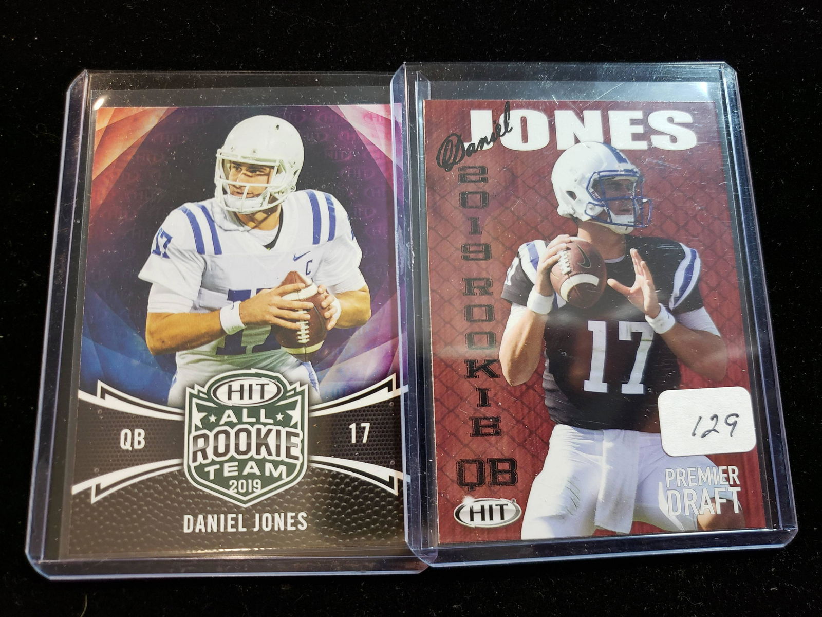 DANIEL JONES NEW YORK GIANTS ROOKIE CARDS (1 of 1)