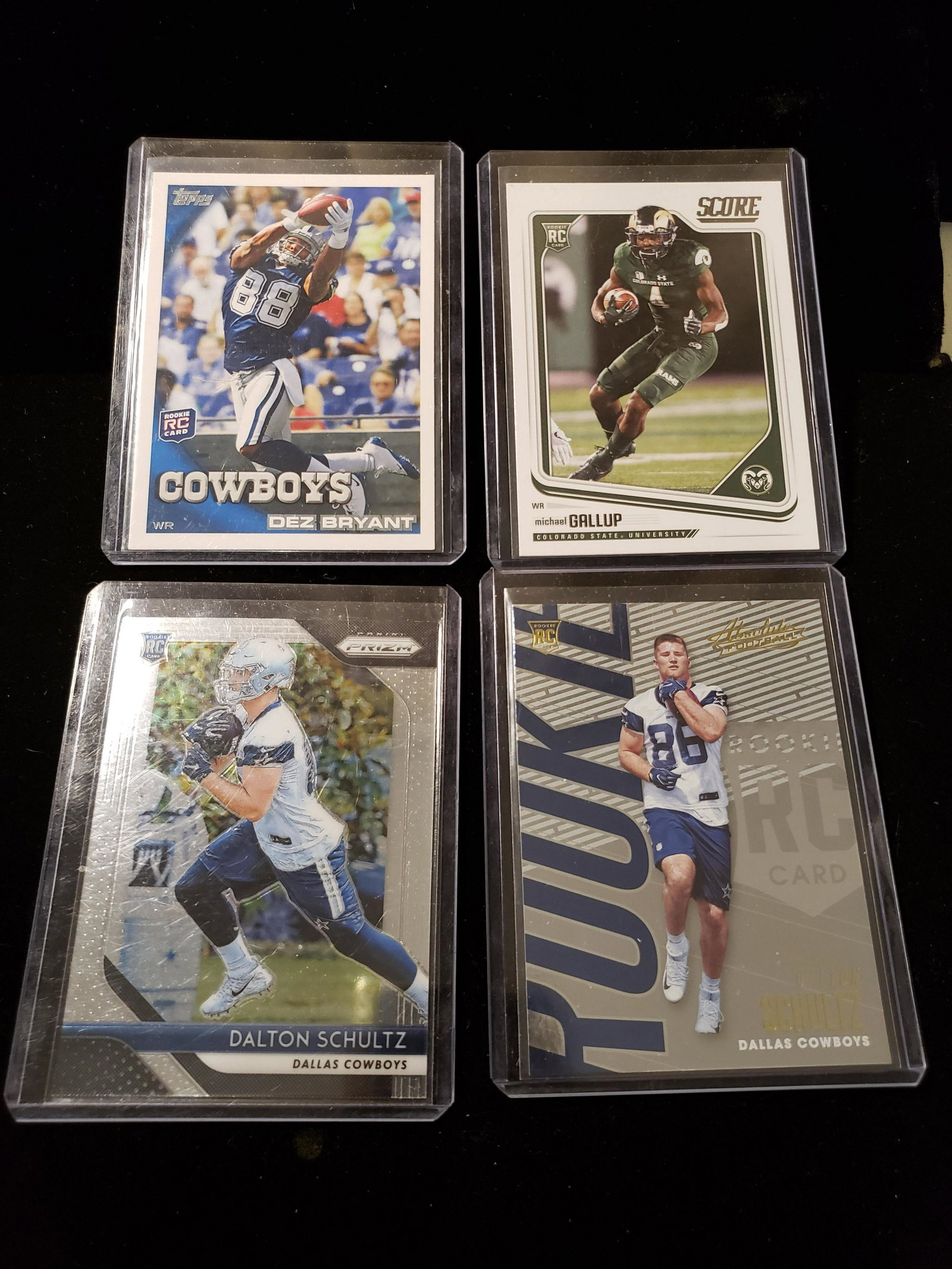 DALLAS COWBOYS FOOTBALL ROOKIE CARDS (1 of 1)