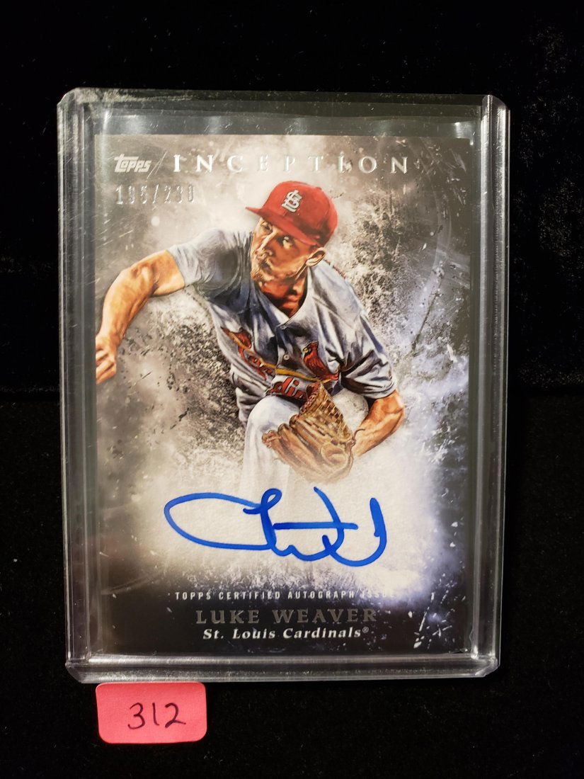 TOPPS INCEPTION BASEBALL AUTOGRAPHED SHORT PRINT (1 of 1)
