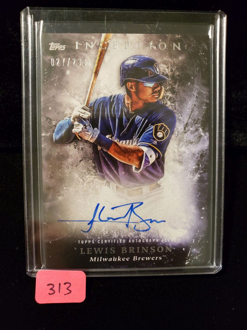 TOPPS INCEPTION BASEBALL AUTOGRAPHED SHORT PRINT (1 of 1)