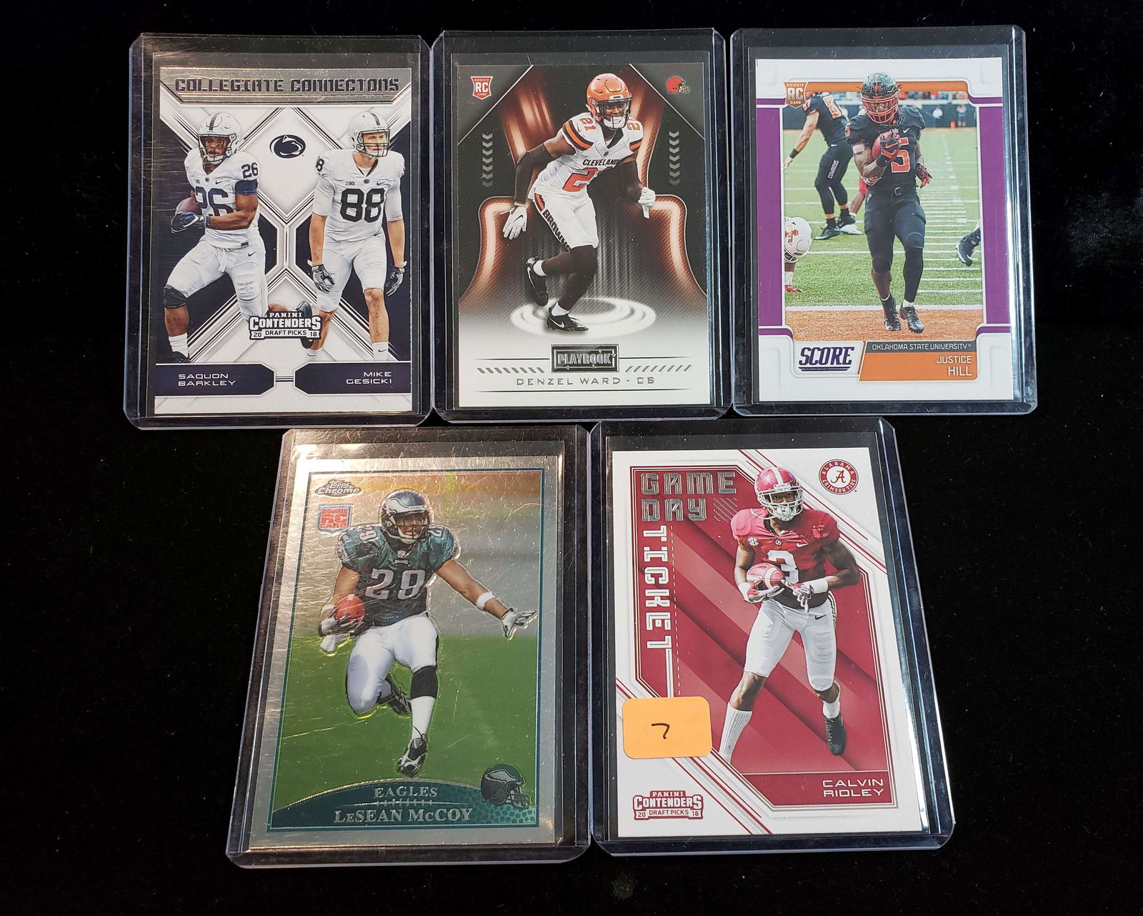 NFL FOOTBALL ROOKIE CARD COLLECTION (1 of 1)