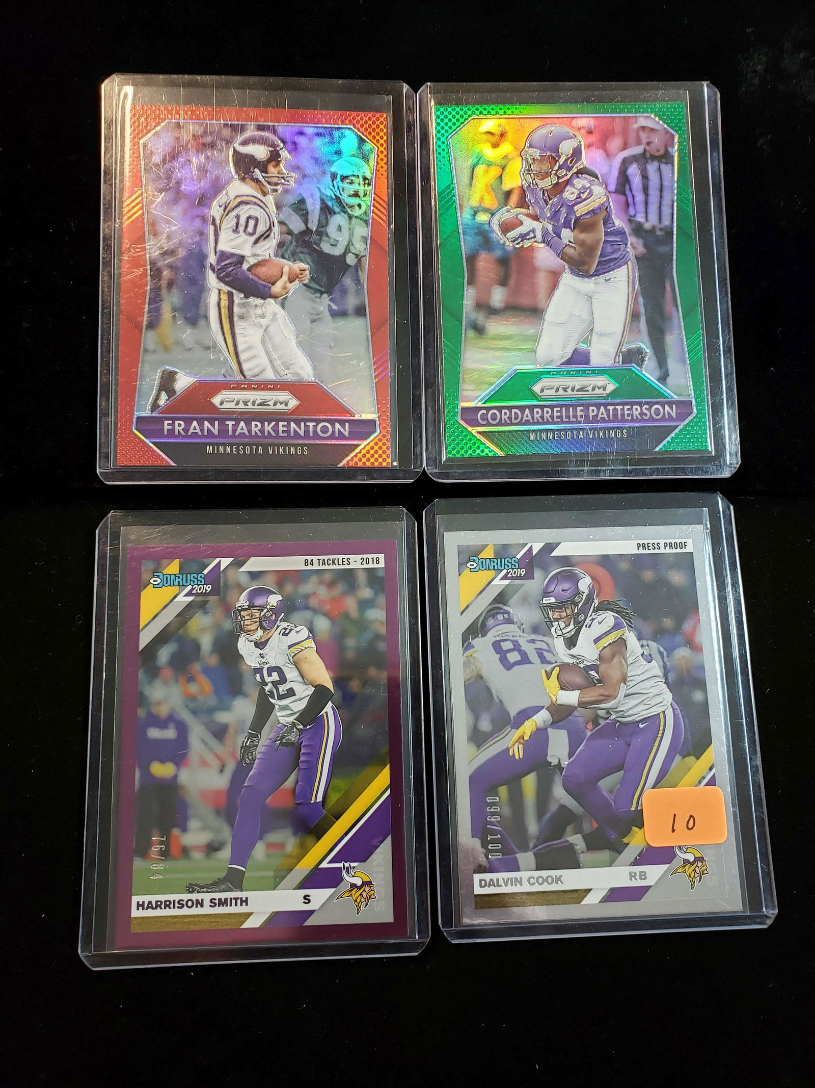 MINNESOTA VIKINGS SHORT PRINT CARDS (1 of 1)