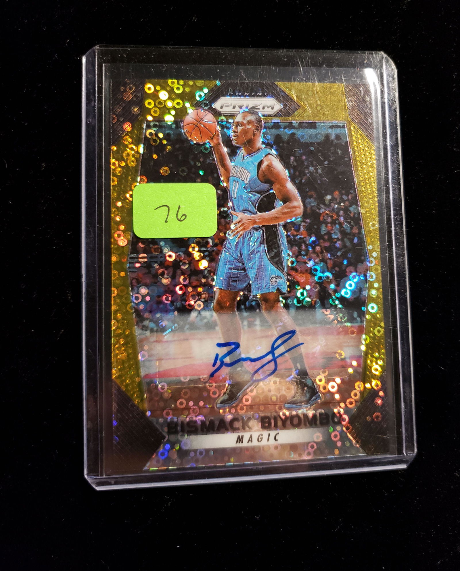 2017-18 Panini Prizm BASKETBALL SSP SIGNATURE CARD (1 of 1)