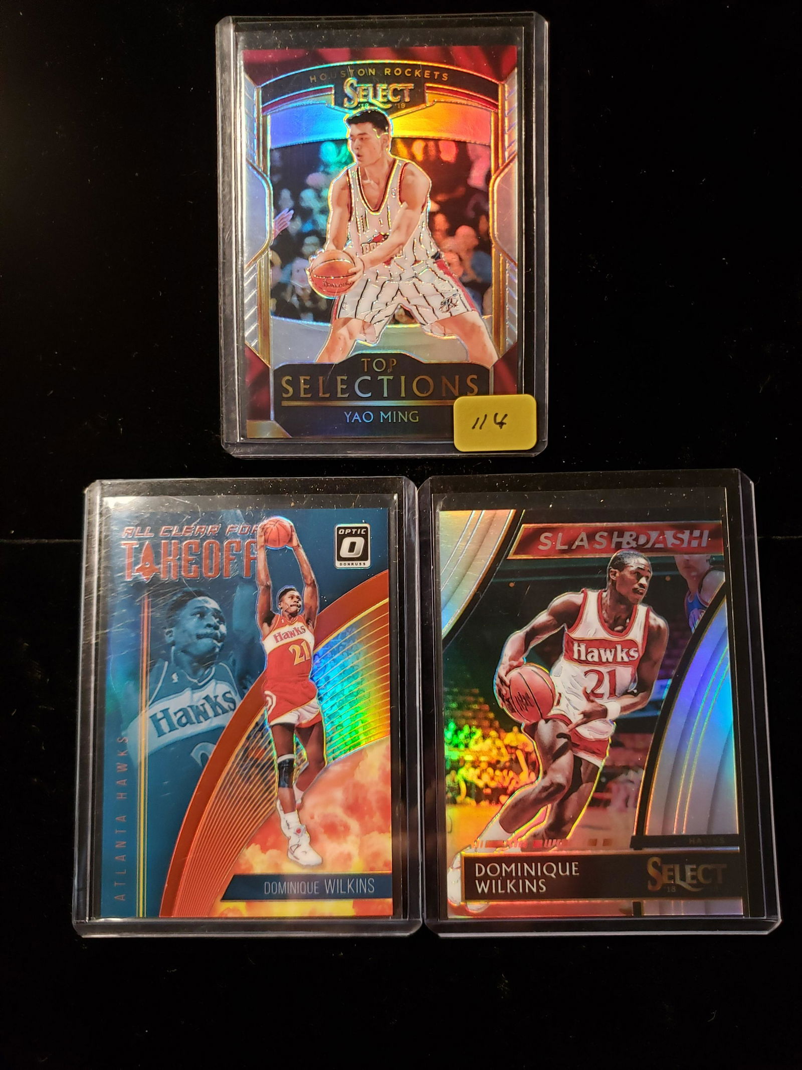 2018-19 Panini Select Prizm legends refractors (1 of 1)