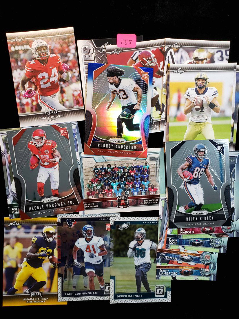 NFL FOOTBALL ROOKIE CARD COLLECTION (1 of 1)