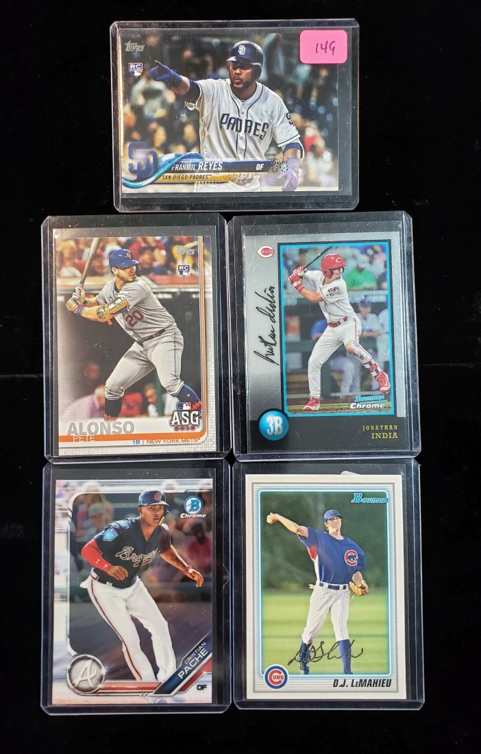 BASEBALL CARDS ROOKIES AND PROSPECTS CARDS (1 of 1)