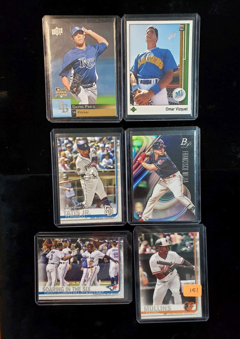 BASEBALL CARDS ROOKIES AND PROSPECTS CARDS (1 of 1)