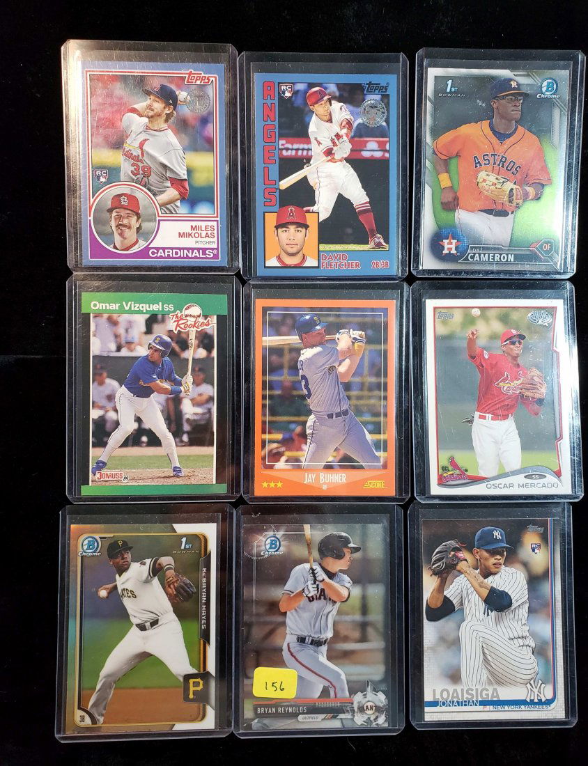COLLECTION OF BASEBALLS TOP ROOKIE CARDS (1 of 1)