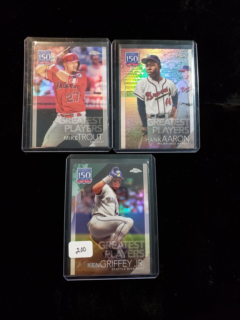 2019 TOPPS 150 GREATEST PLAYERS REFRACTORS (1 of 1)