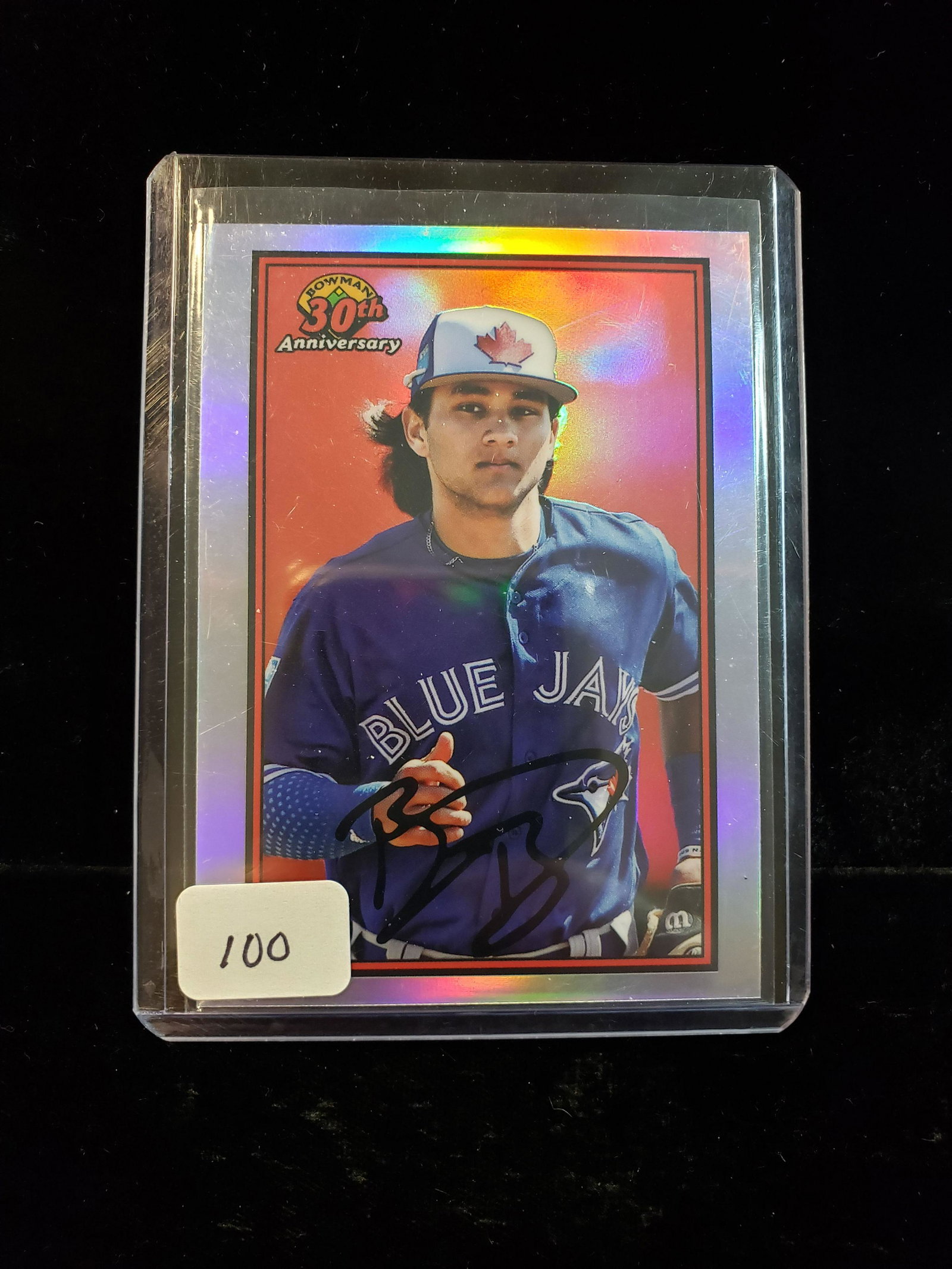 BOWMAN 30TH ANNIVERSARY BO BICHETTE: BLUEJAYS PROSPECT BO BICHETTE REFRACTOR