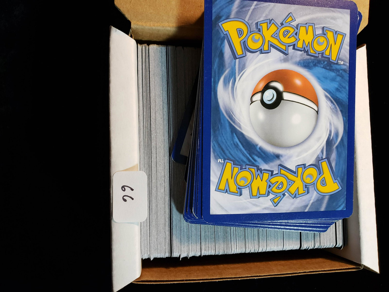 BOX FULL OF UNSEARCHED POKEMON CARDS (1 of 1)