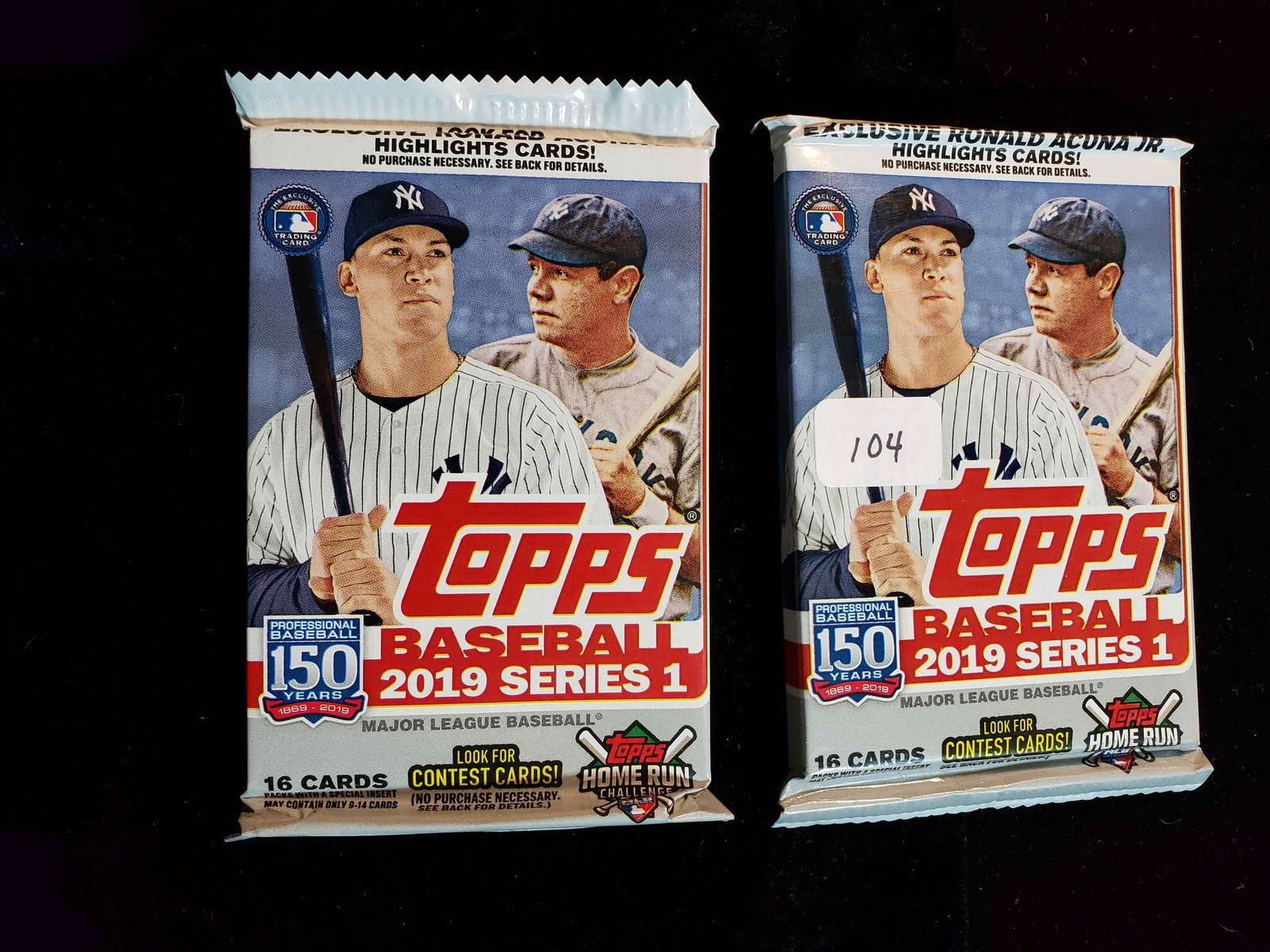 2019 TOPPS BASEBALL SERIES 1 WAX PACKS (1 of 1)