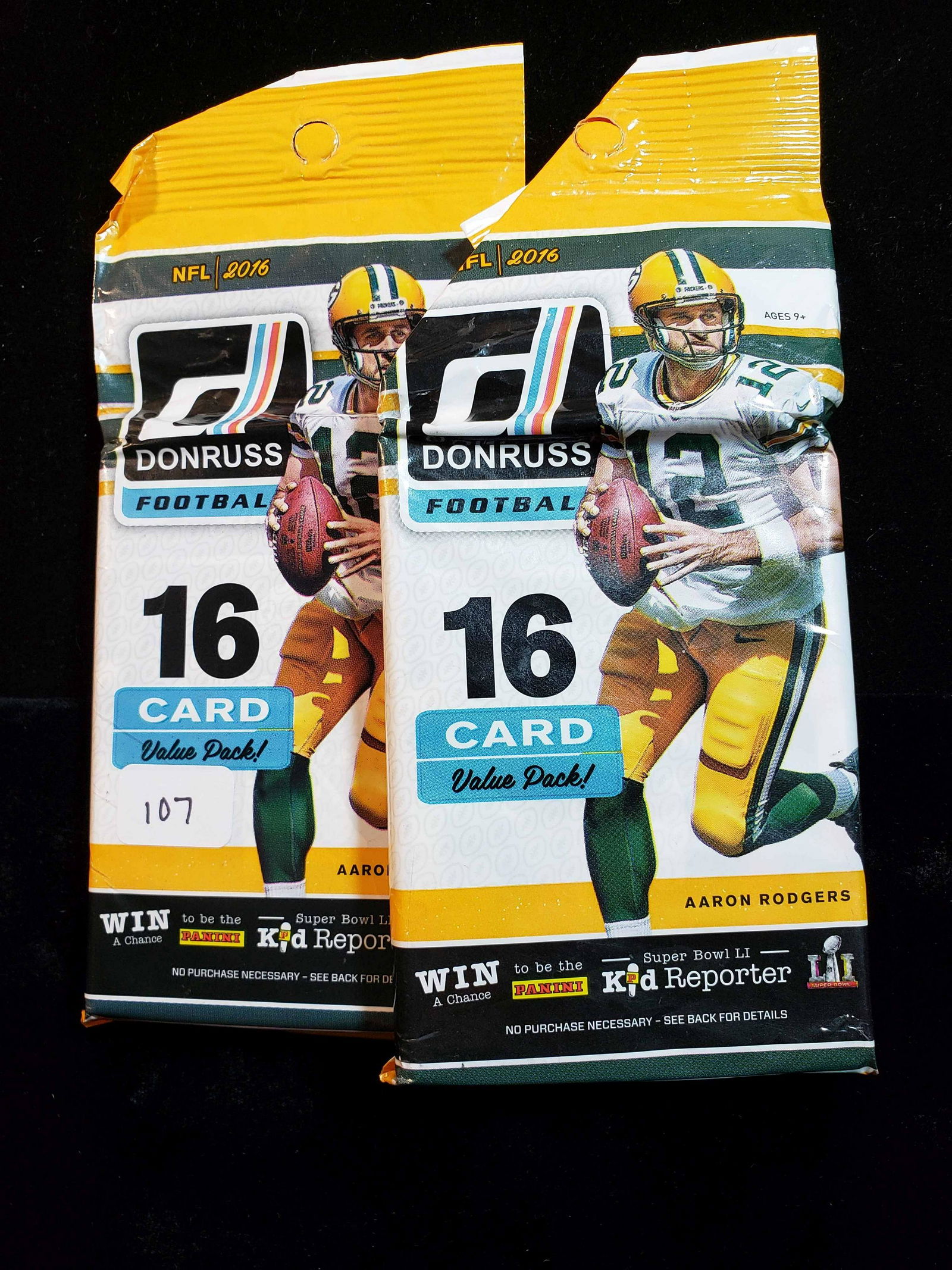 2016 DONRUSS FOOTBALL SEALED HANGER PACKS (1 of 1)