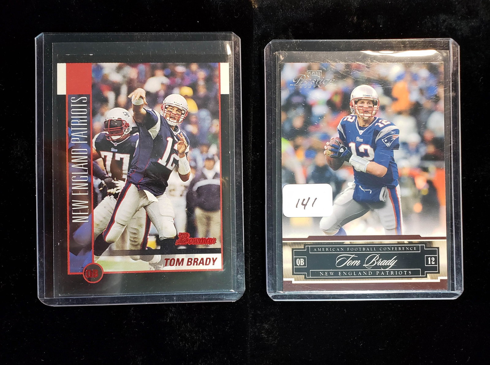 2002 TOM BRADY SECOND YEAR CARD LOT (1 of 1)