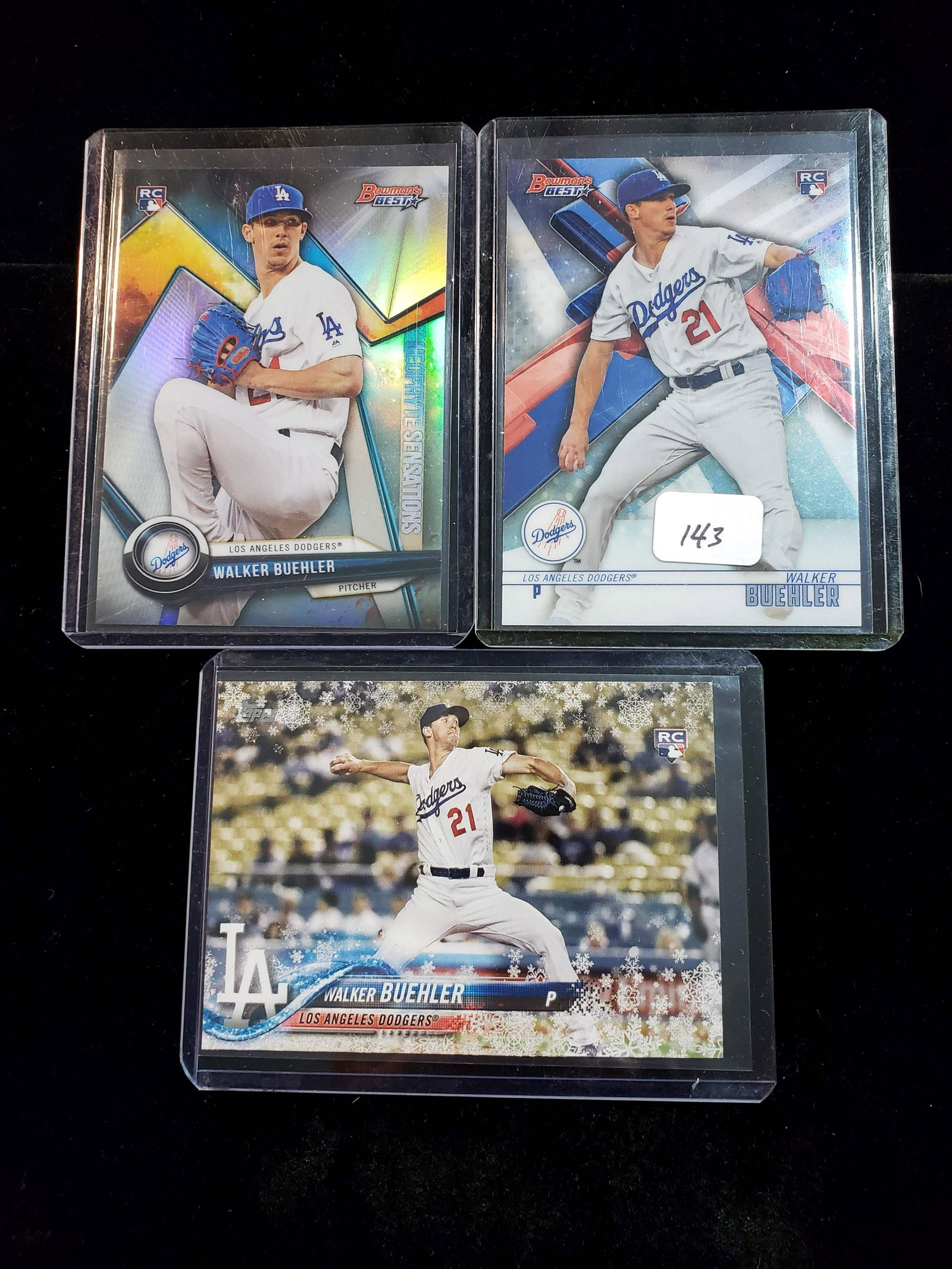 WALKER BUEKLER LA DODGERS ROOKIE CARDS (1 of 1)