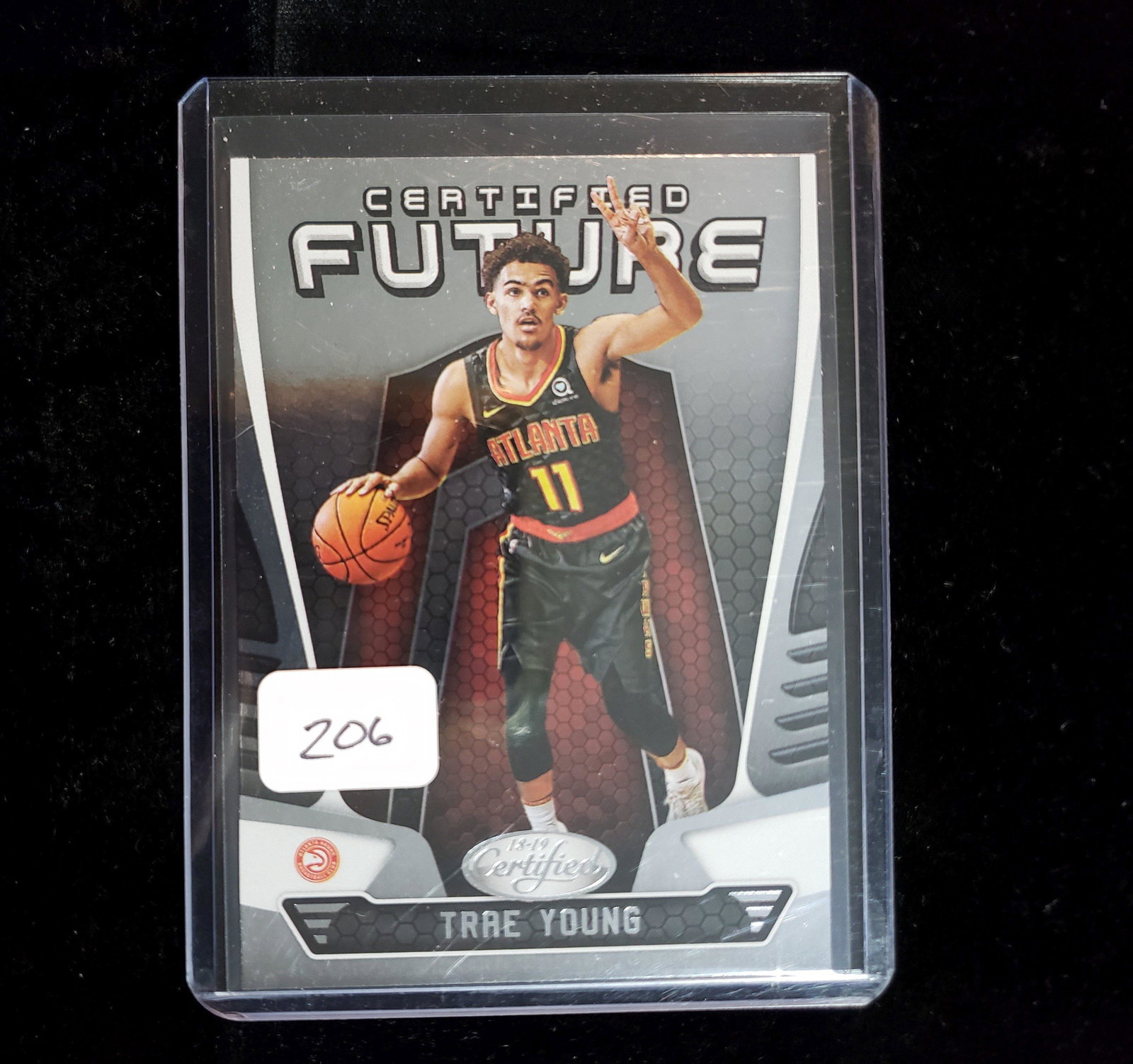 TRAE YOUNG CERTIFIED FUTURE STAR ROOKIE CARD (1 of 1)